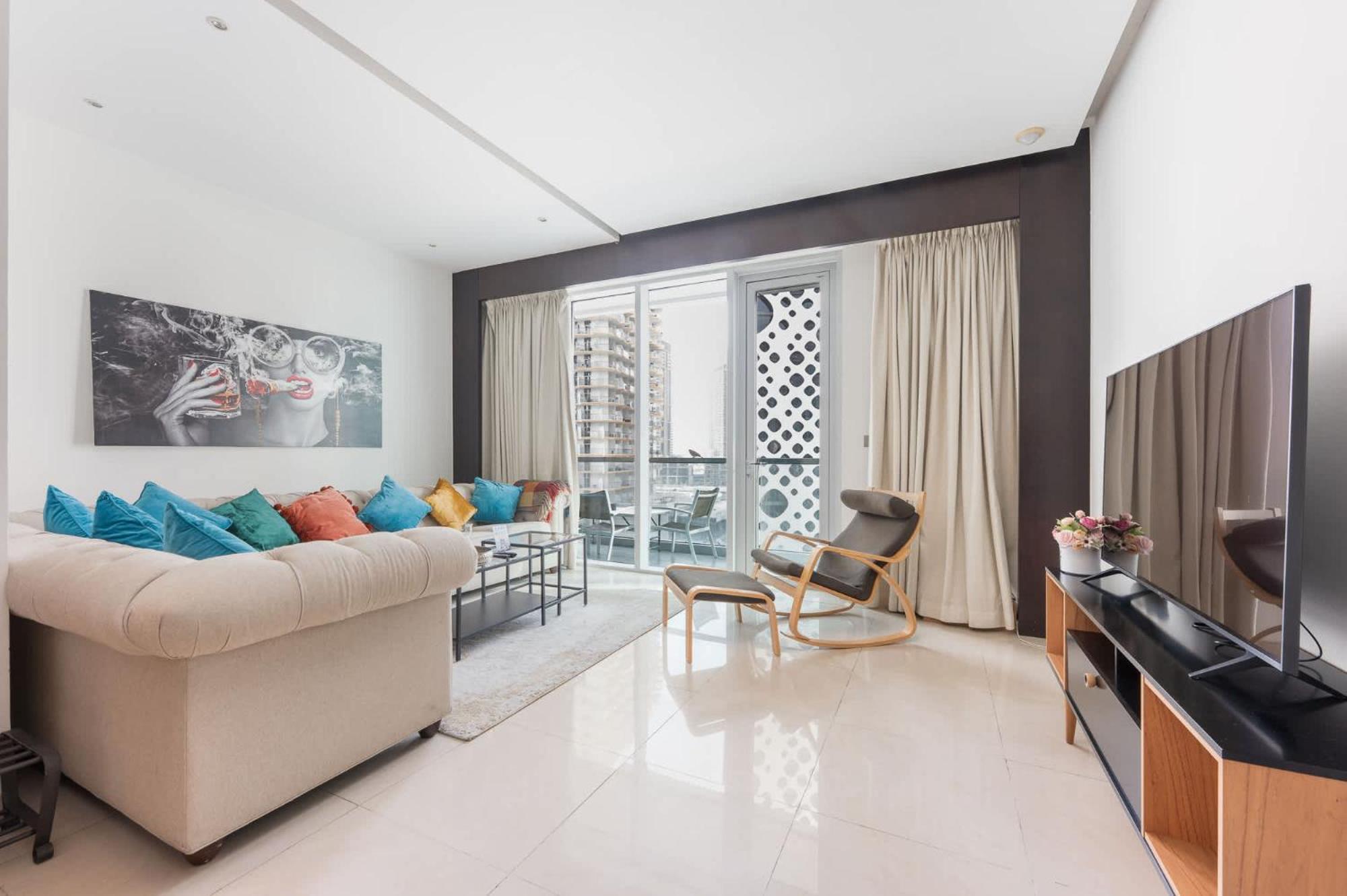 Relaxing Stylish 1-bedroom Perfect For Family In Business Bay Apartment