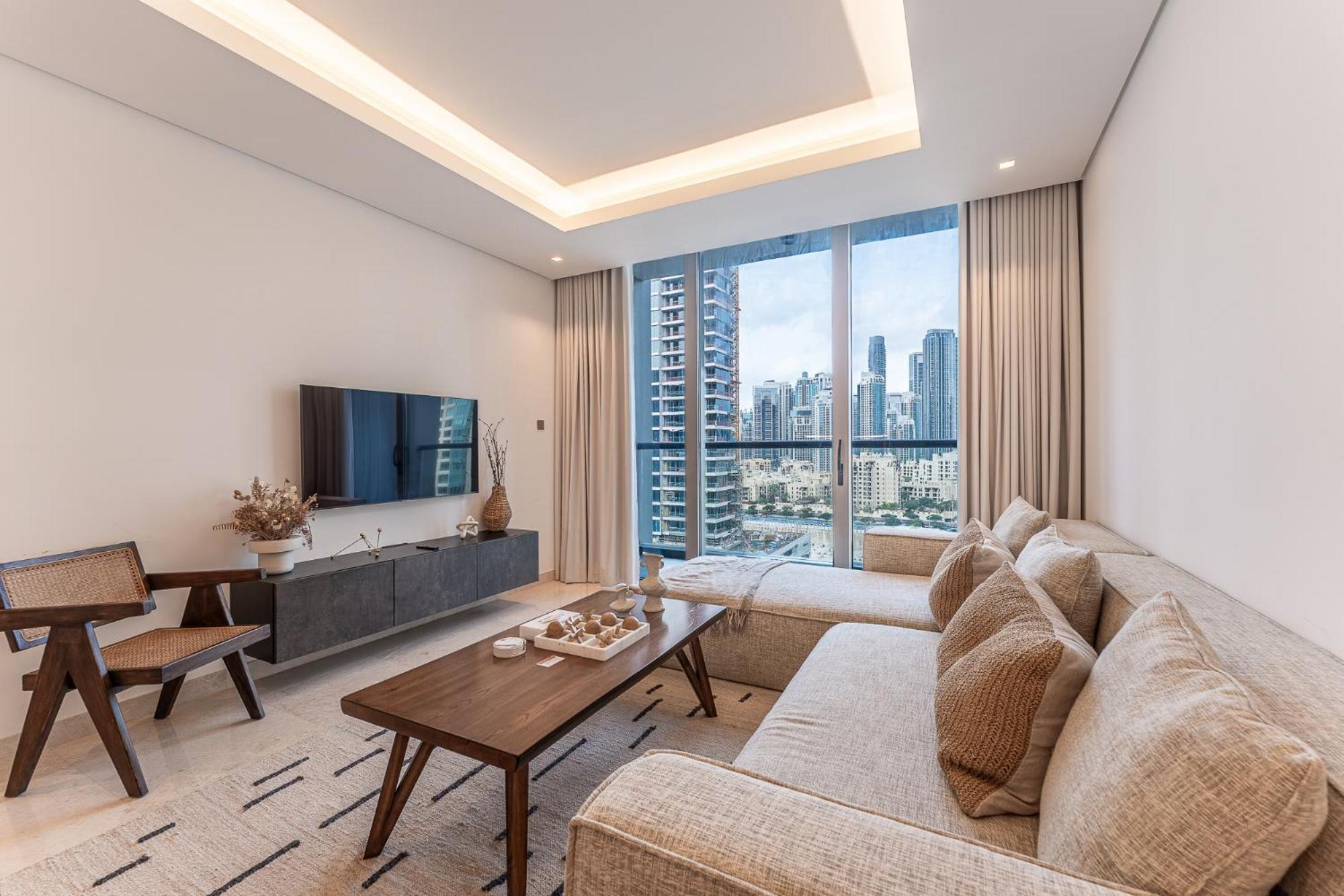 Havn - 1 Bed In Sterling East, Burj Khalifa View *