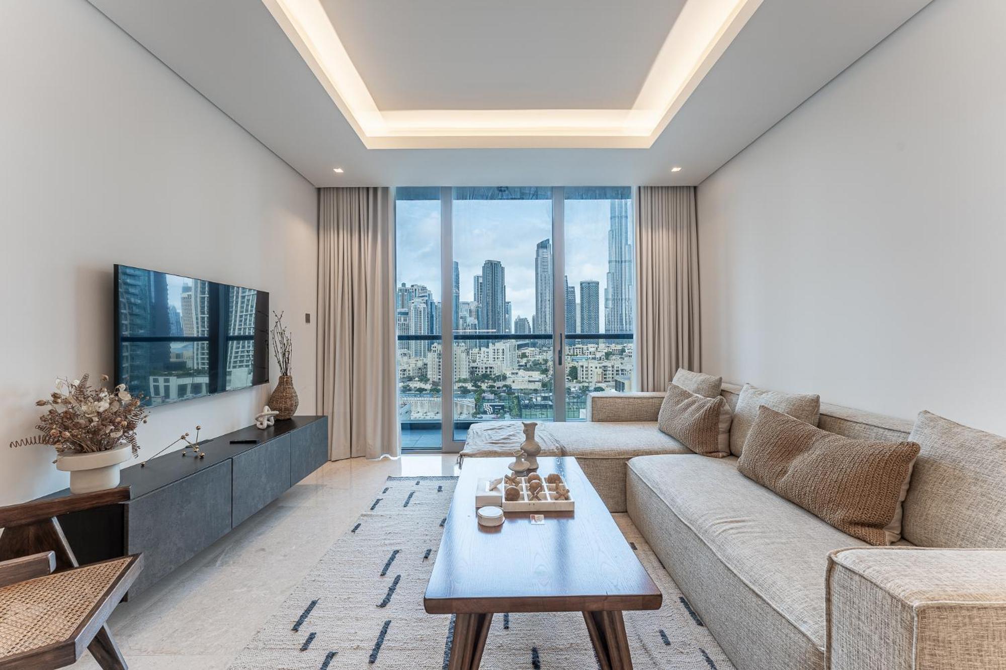 Apartment Havn - 1 Bed In Sterling East, Burj Khalifa View