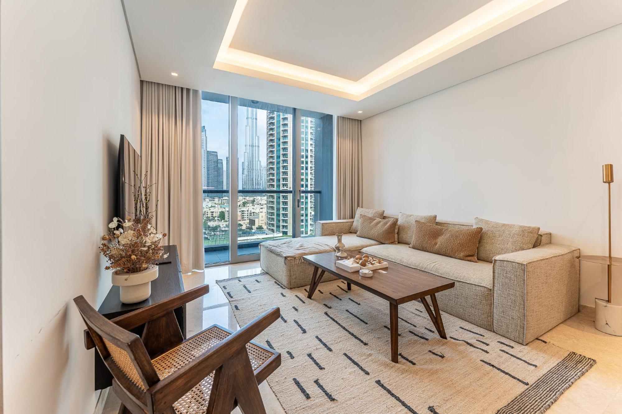 Havn - 1 Bed In Sterling East, Burj Khalifa View Dubai