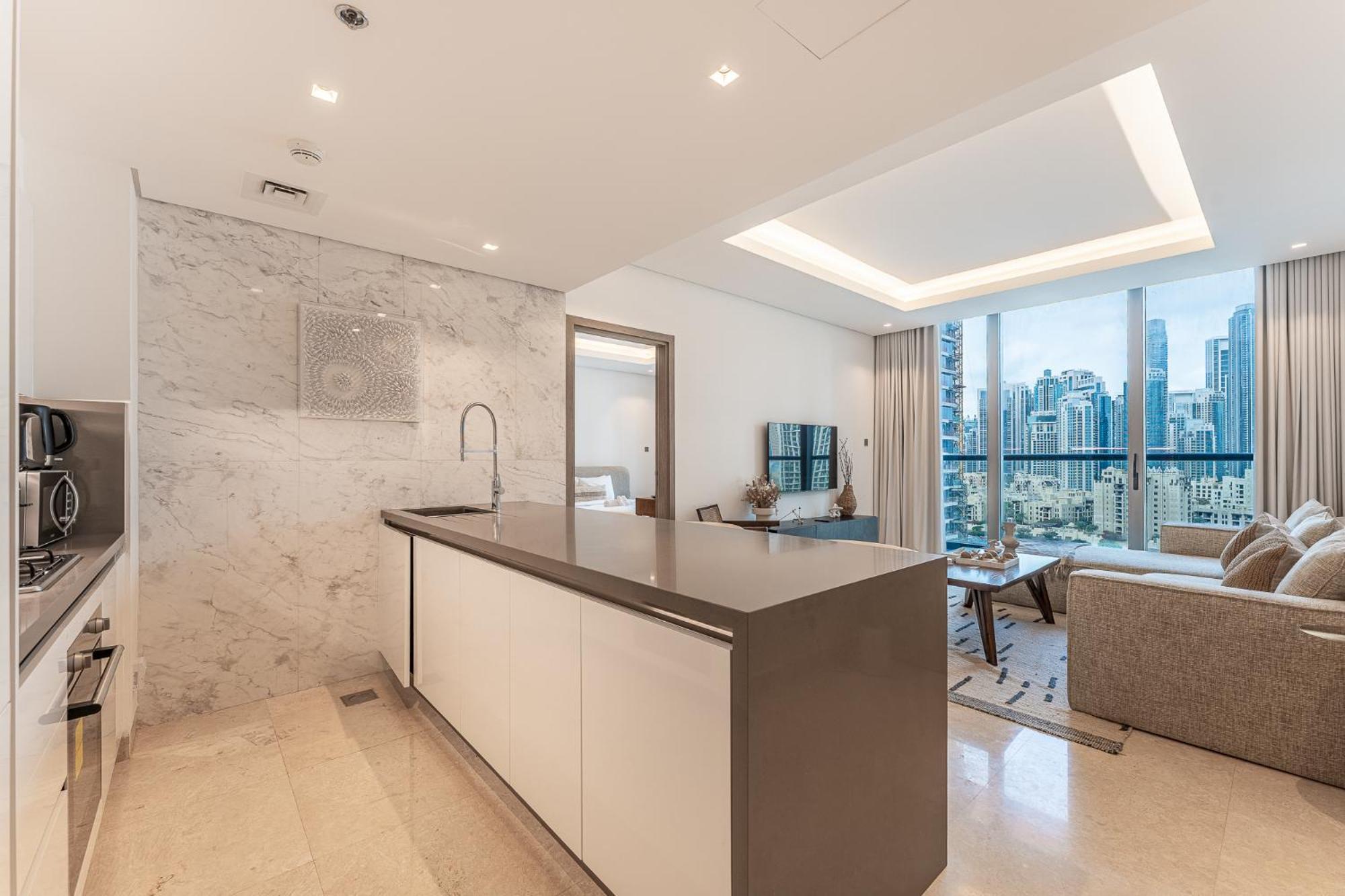 Havn - 1 Bed In Sterling East, Burj Khalifa View * Dubai