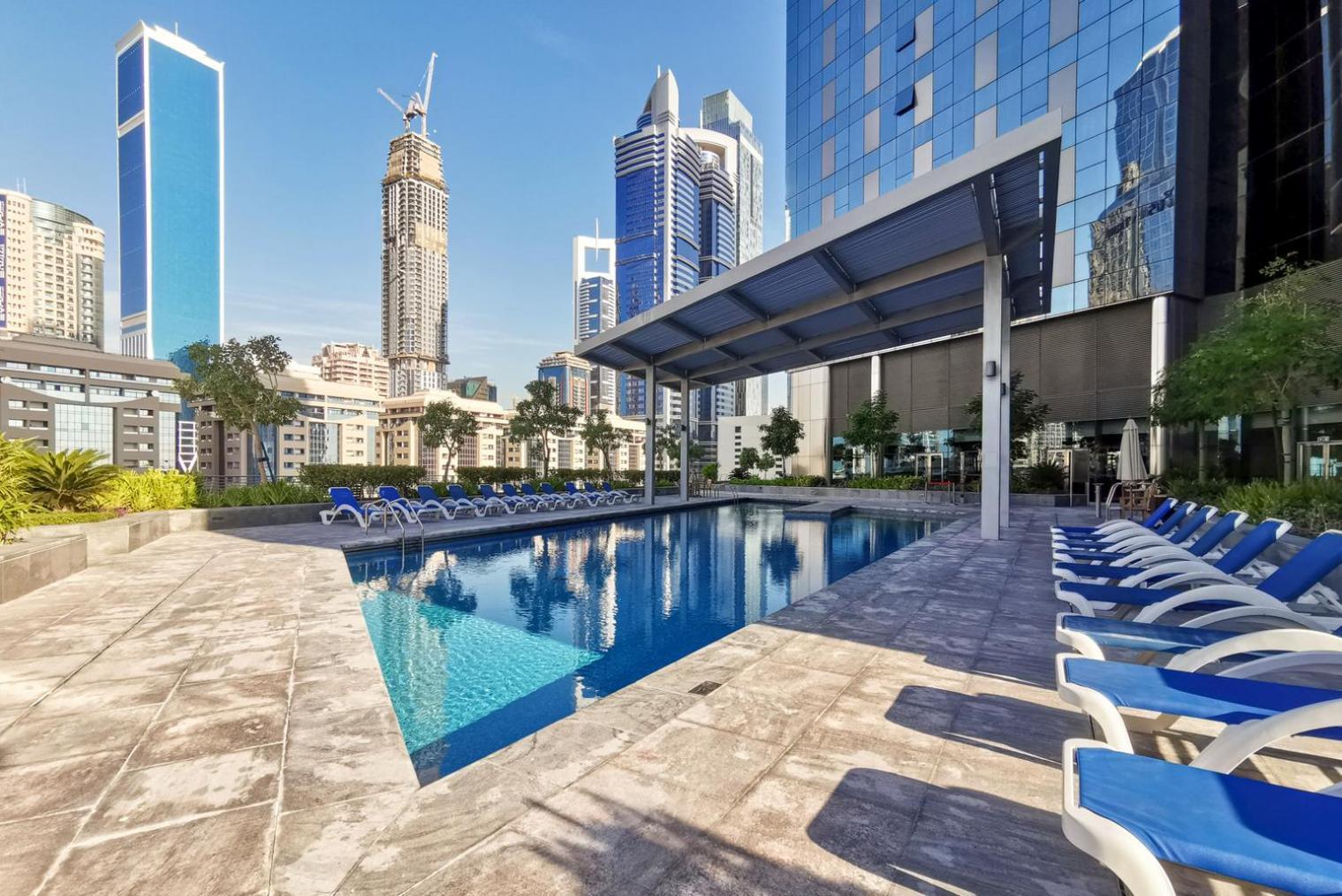 Apartment Blueground Park Tower Pool Gym Dxb-1234 *