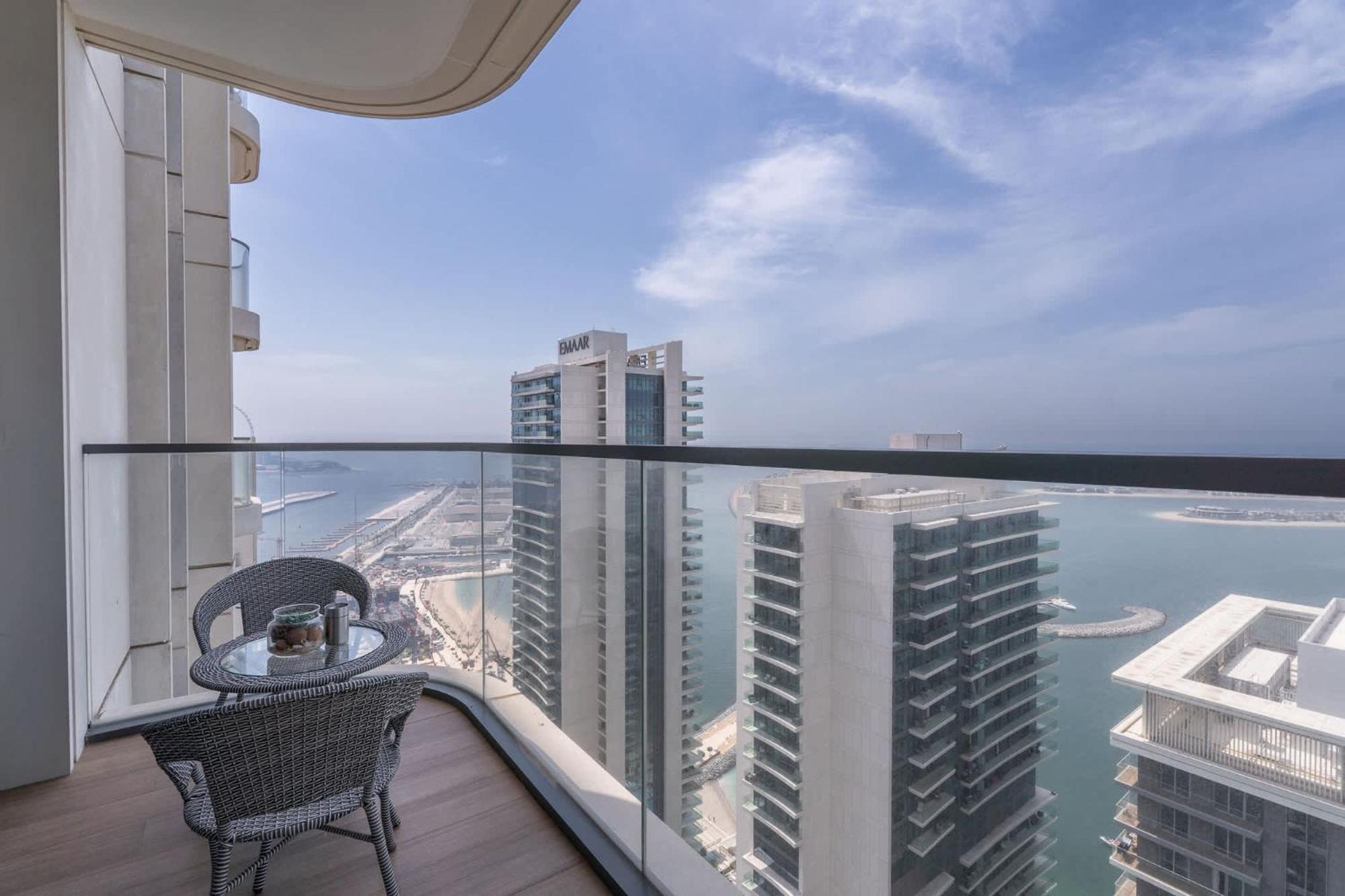 1 Bedroom In Marina Vista With Full Palm Views * Dubai