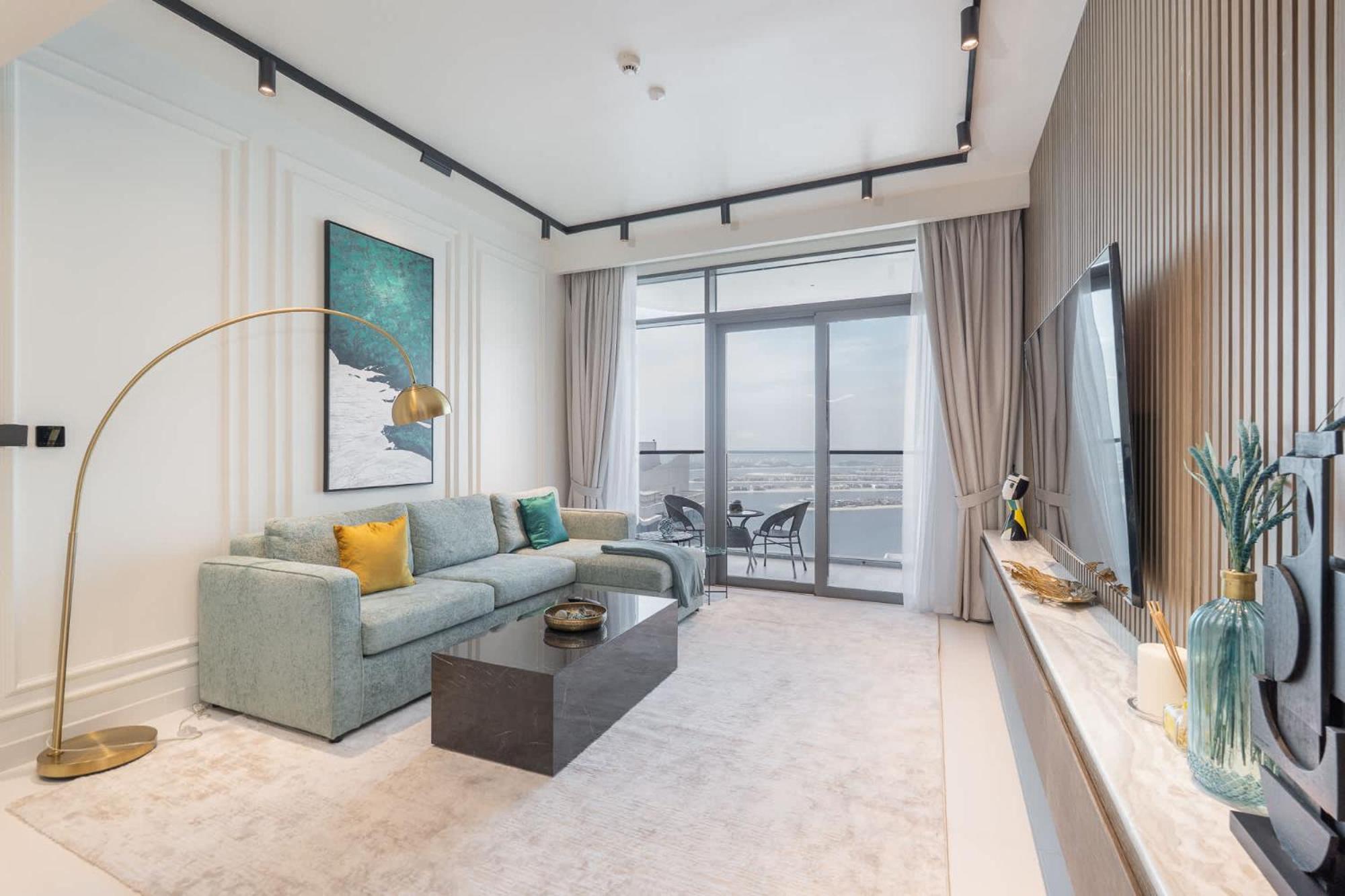 Apartment 1 Bedroom In Marina Vista With Full Palm Views