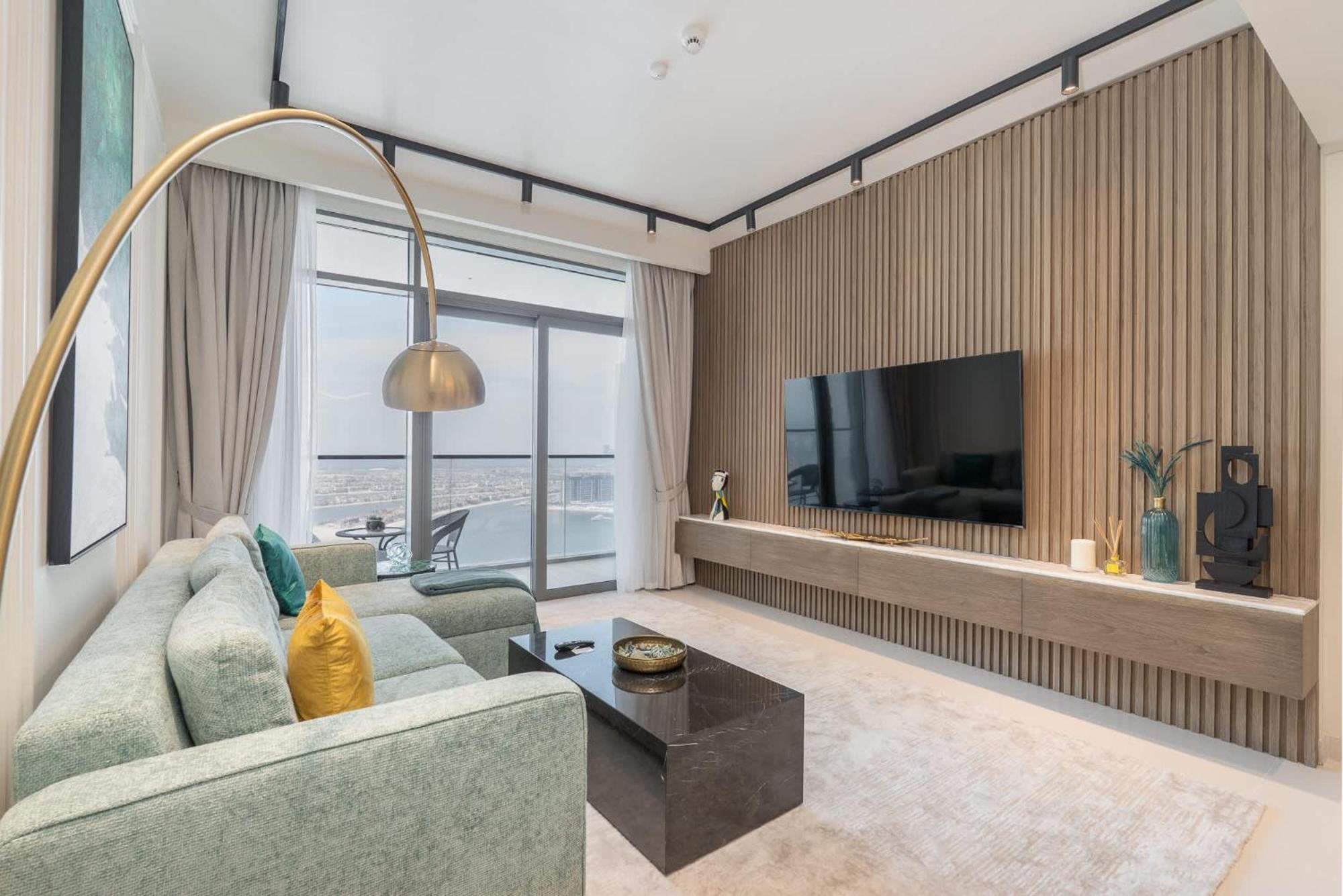 1 Bedroom In Marina Vista With Full Palm Views Apartment Dubai