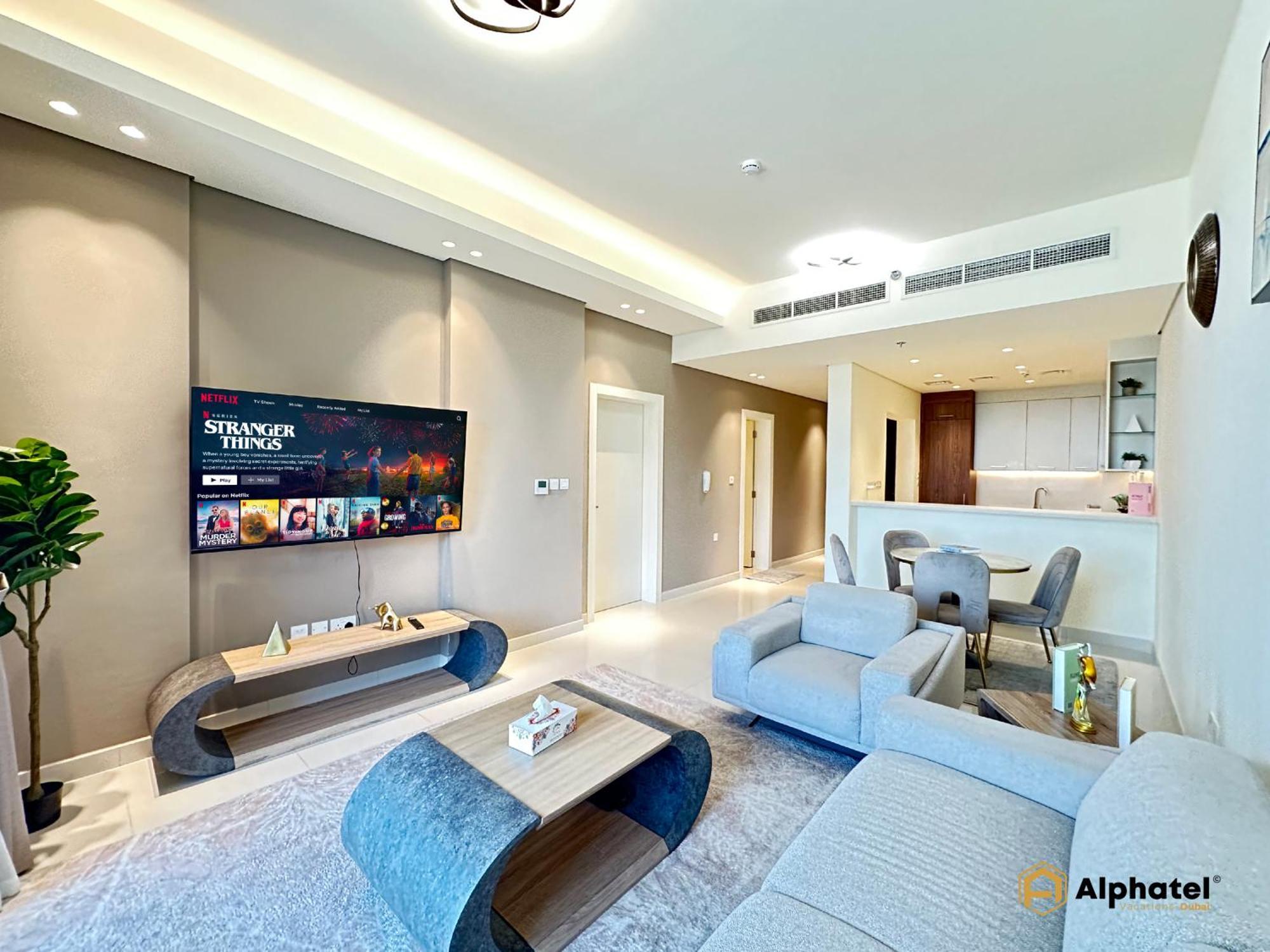 Apartment Stylish 1-bedroom In Silicon Oasis - By Alphatel Vacations *