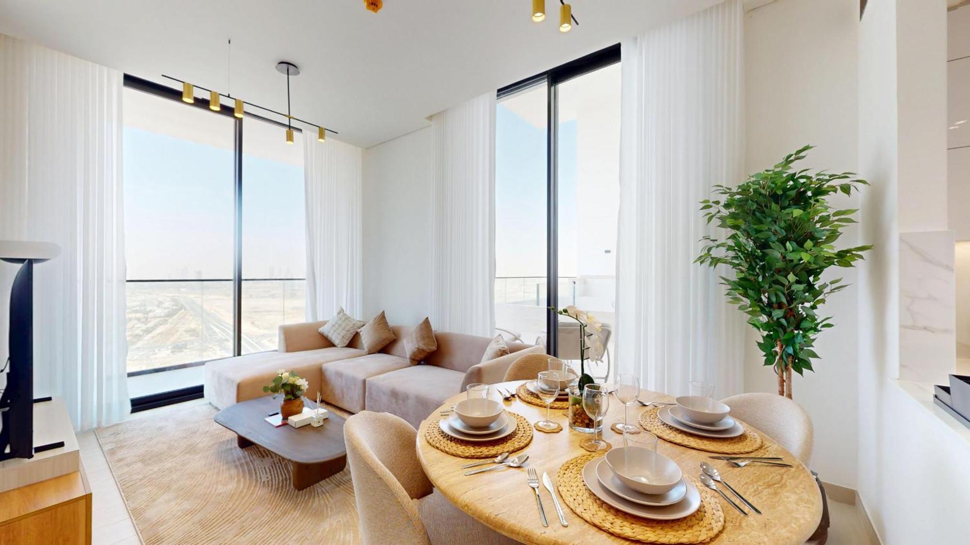 Primestay - High-rise 2br Oasis With Private Pool In Binghatti Onyx Apartment