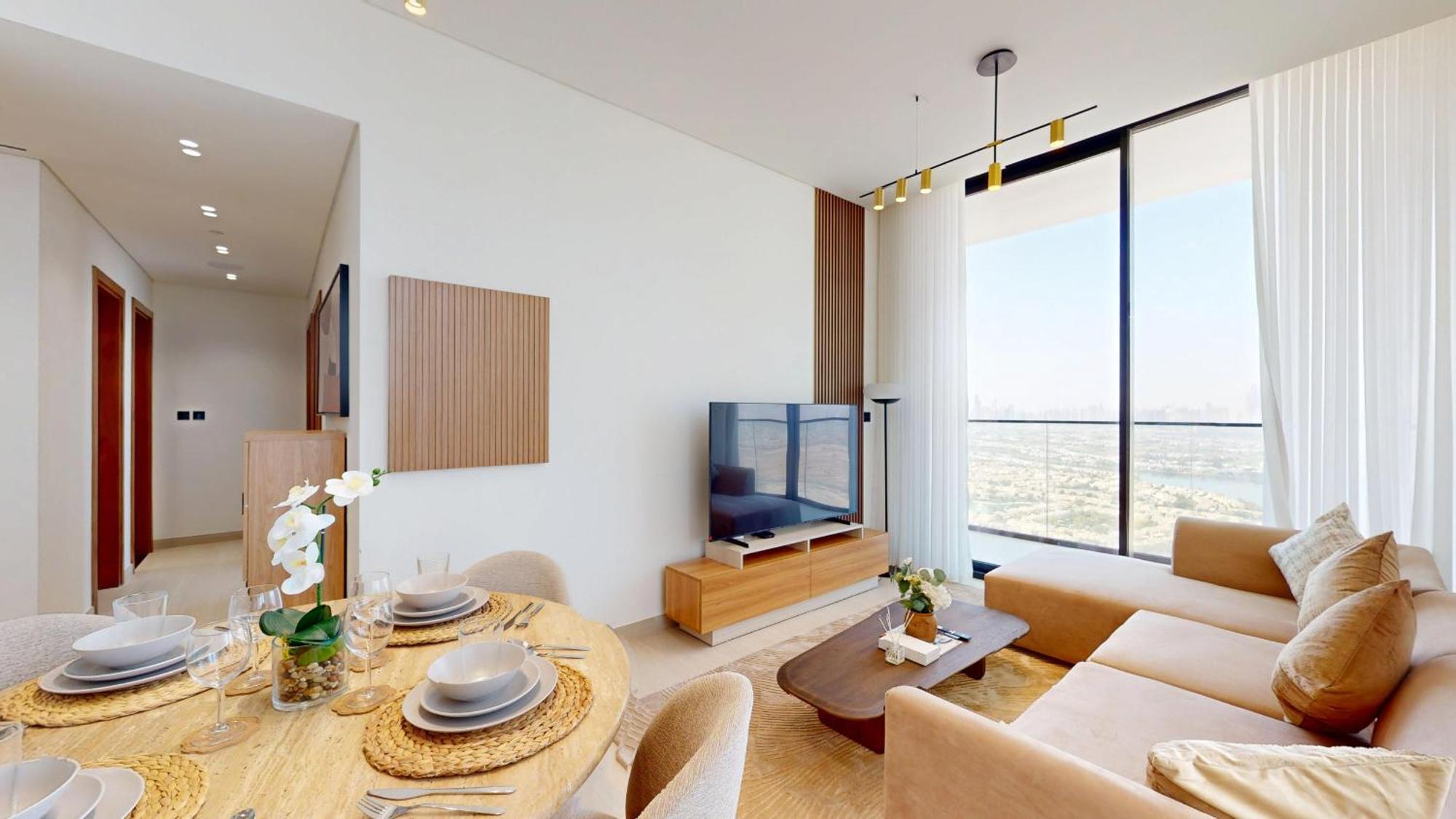 Primestay - High-rise 2br Oasis With Private Pool In Binghatti Onyx Apartment