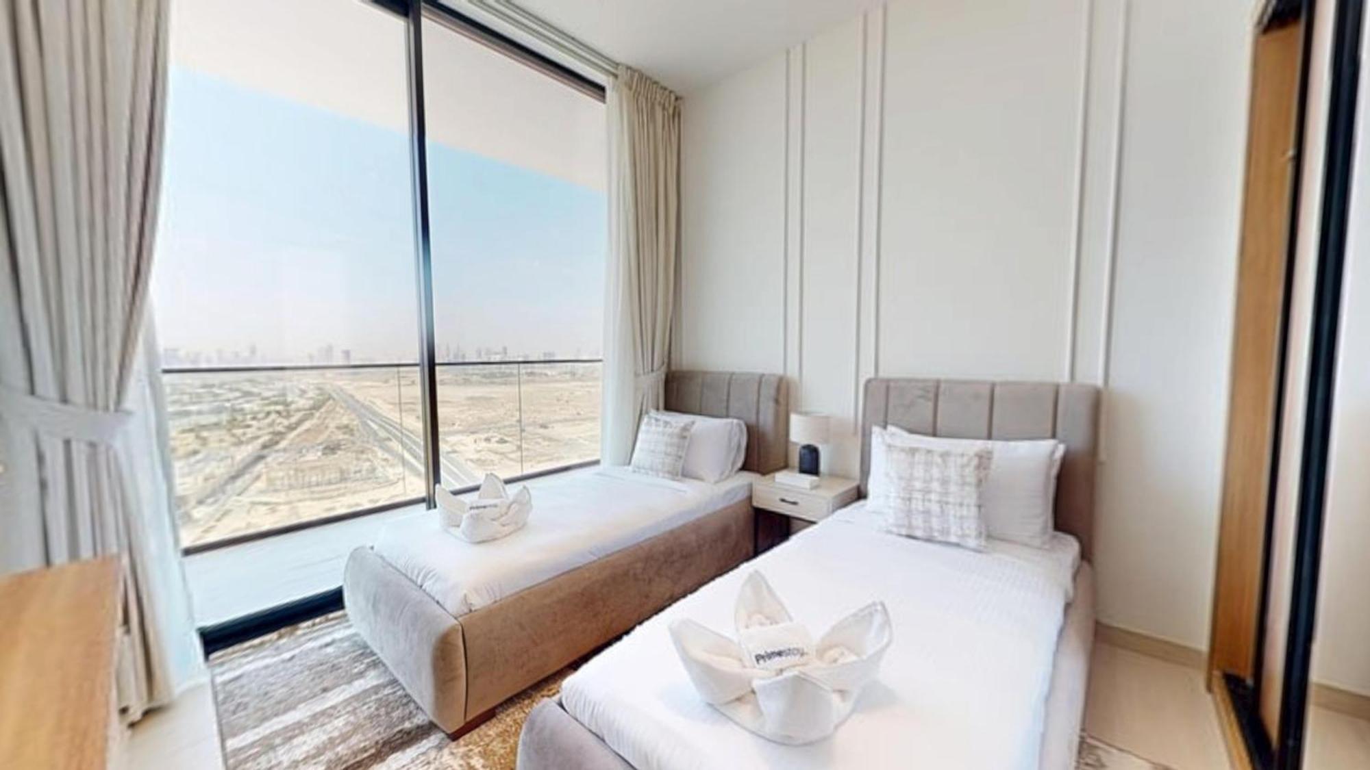 Primestay - High-rise 2br Oasis With Private Pool In Binghatti Onyx Apartment *