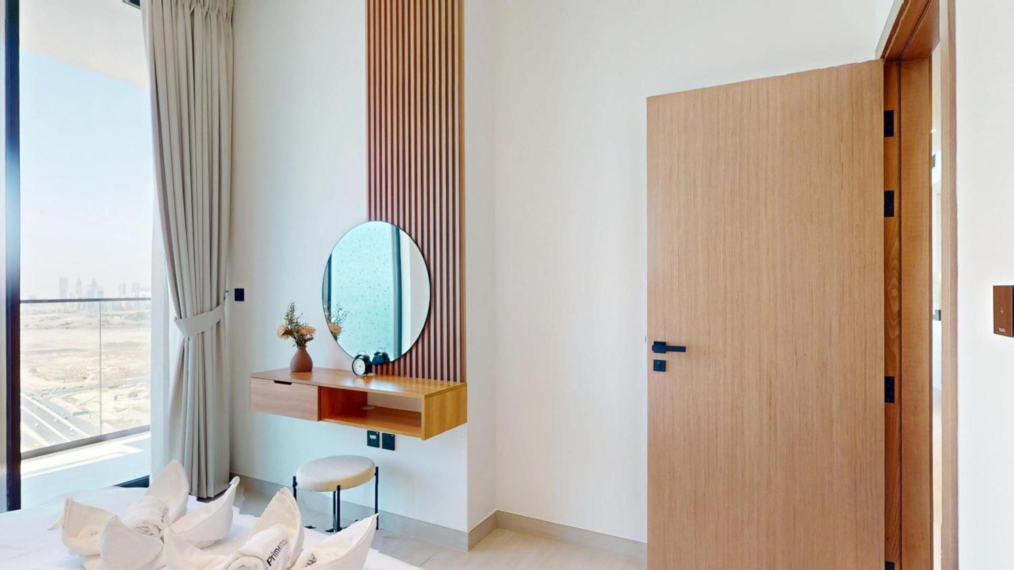 Primestay - High-rise 2br Oasis With Private Pool In Binghatti Onyx * Dubai