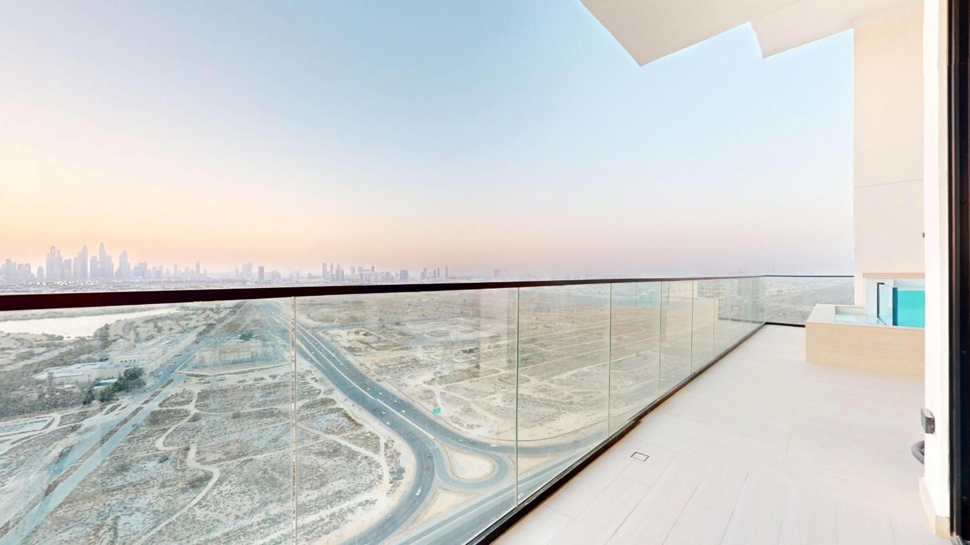 Primestay - High-rise 2br Oasis With Private Pool In Binghatti Onyx Apartment