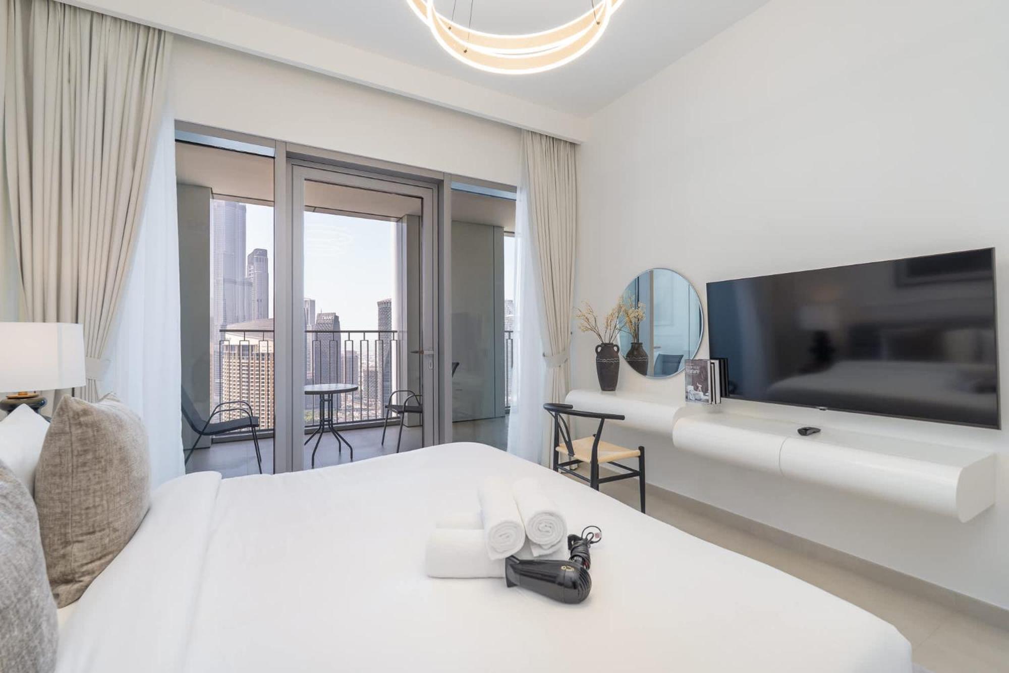 4 Bedroom In Downtown With Full Burj Khalifa Views