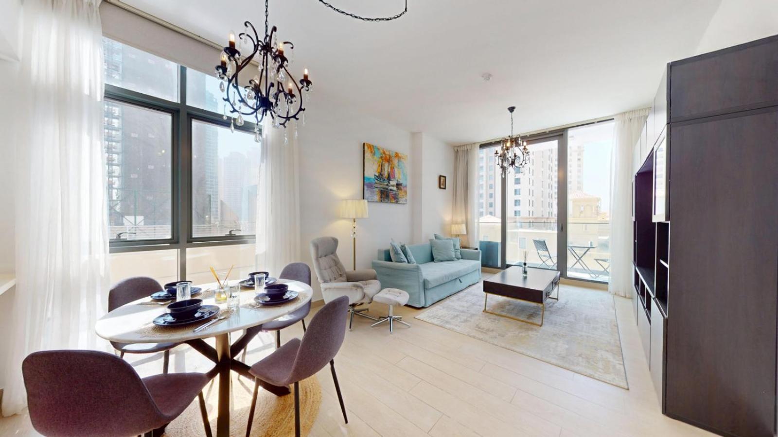 Liv Residences - Airy One Bedroom In Marina Apartment