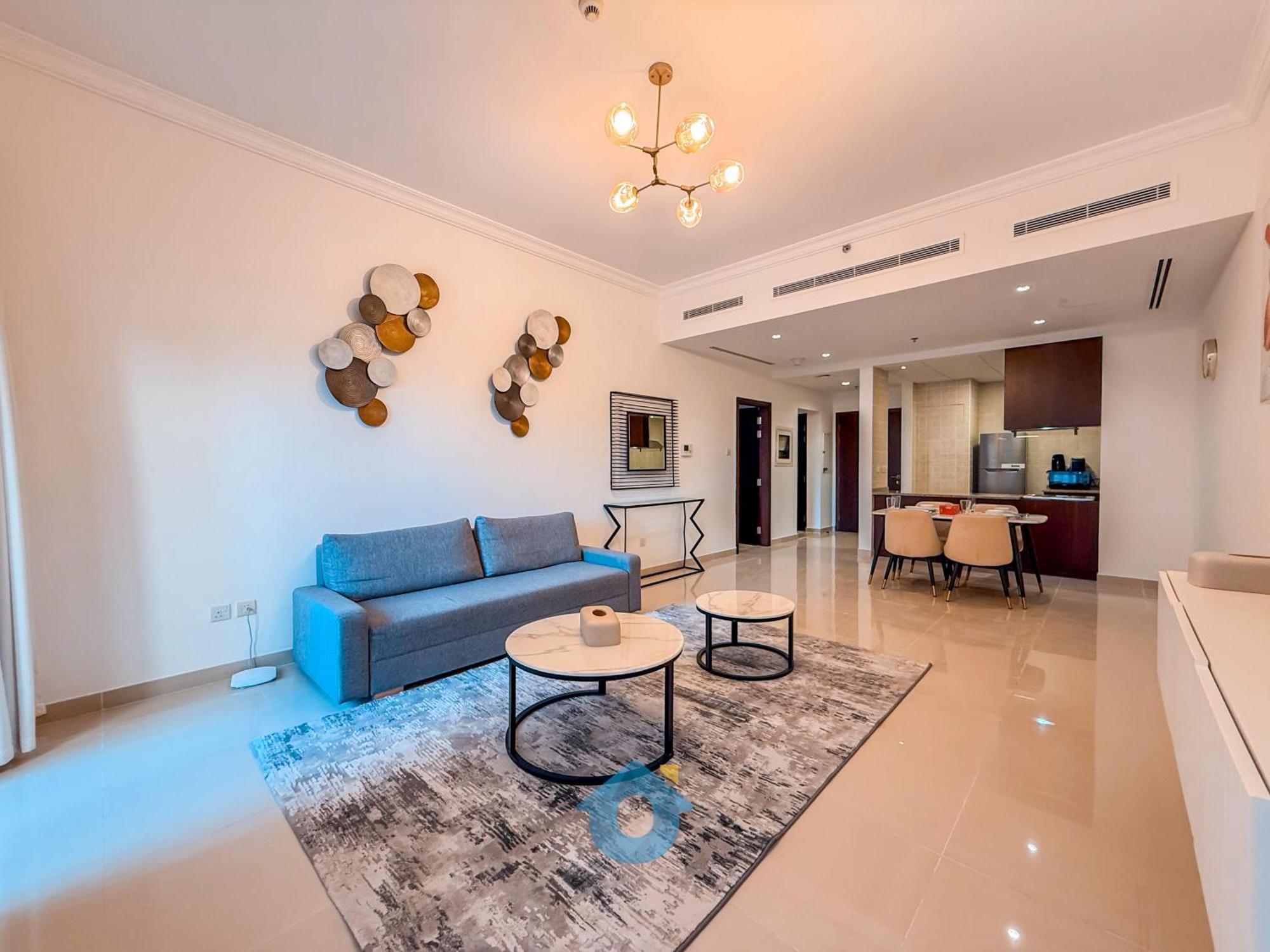 110sa Scenic Pool Bliss 1-bhk In Palm Jumeirah Apartment *