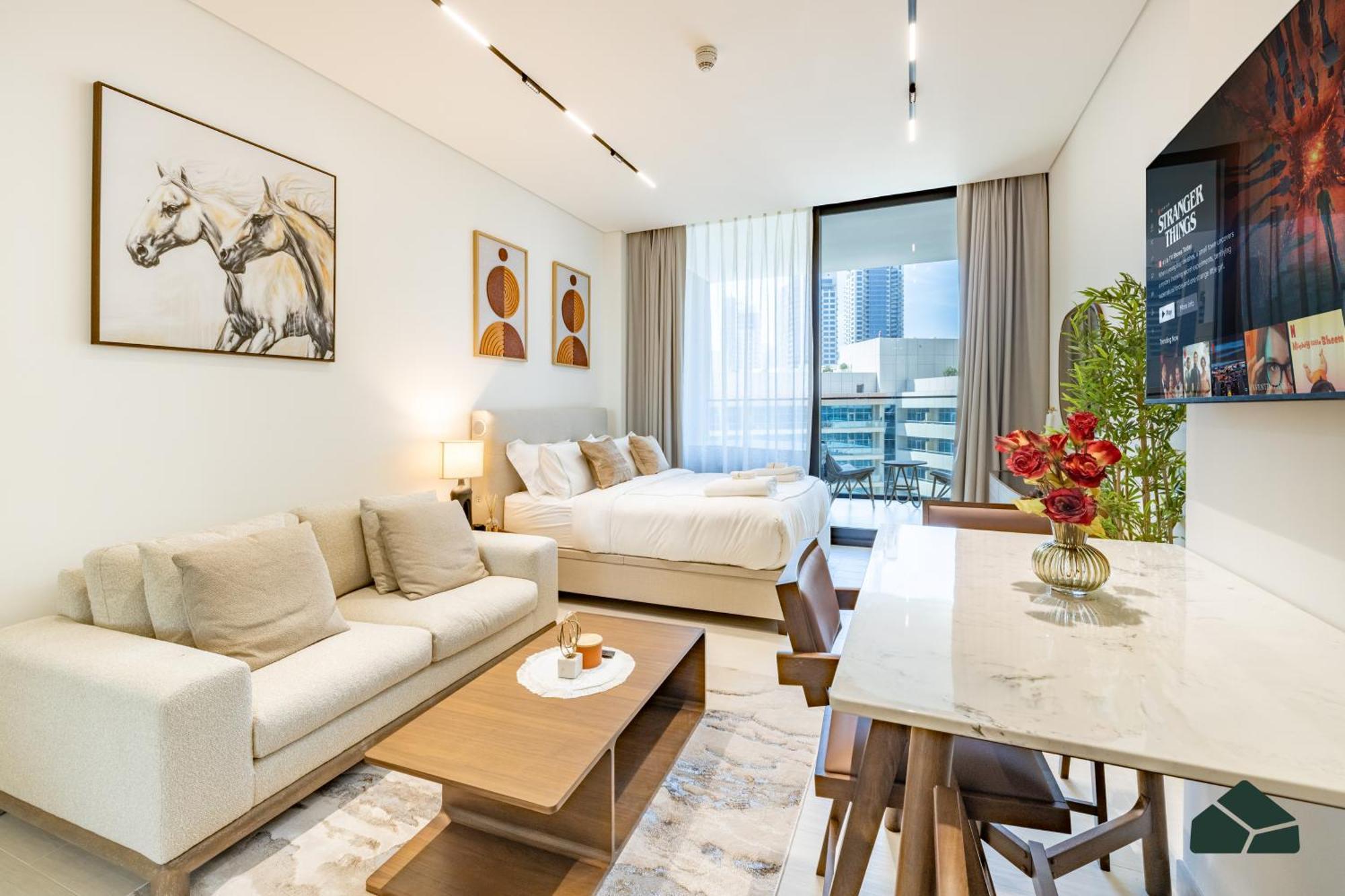 Premium With Partial Burj View By Bms Dubai