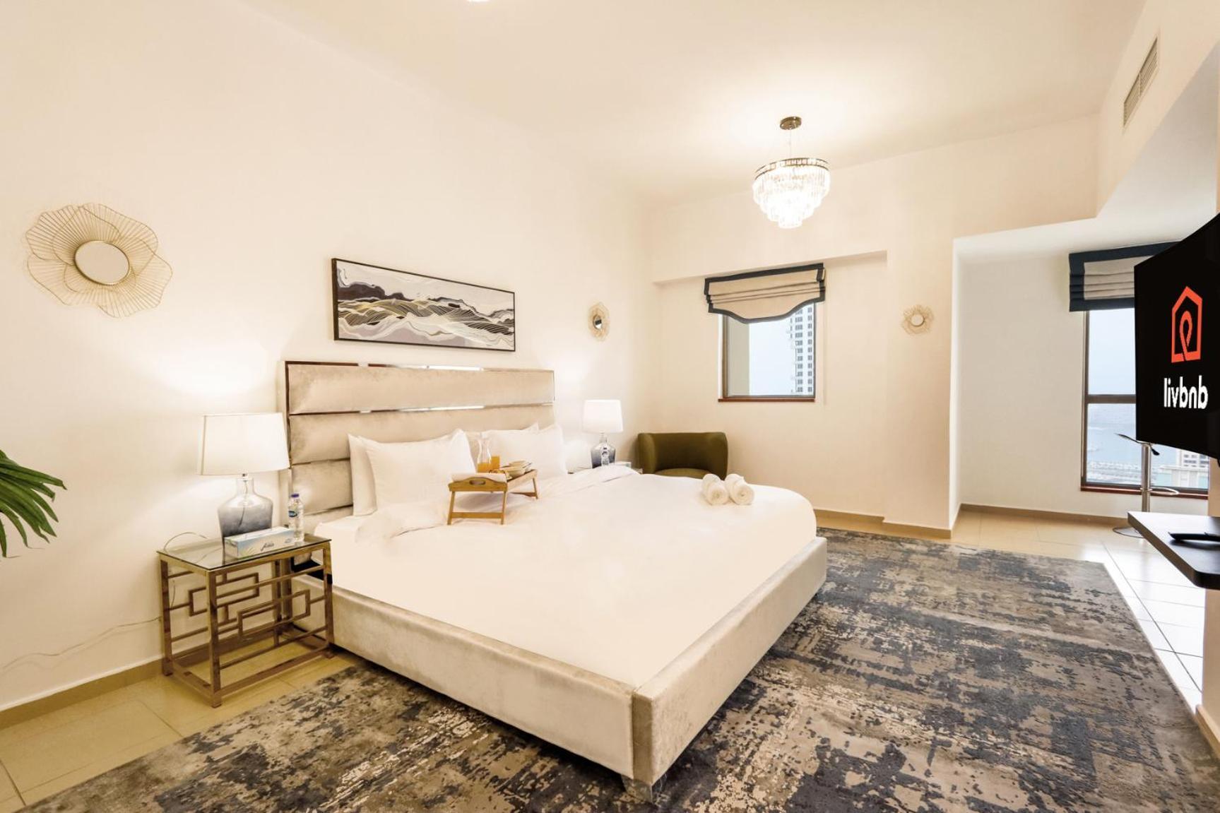 Livbnb - Stunning 1-br W/ Palm & Sea Views In Jbr Apartment Dubai