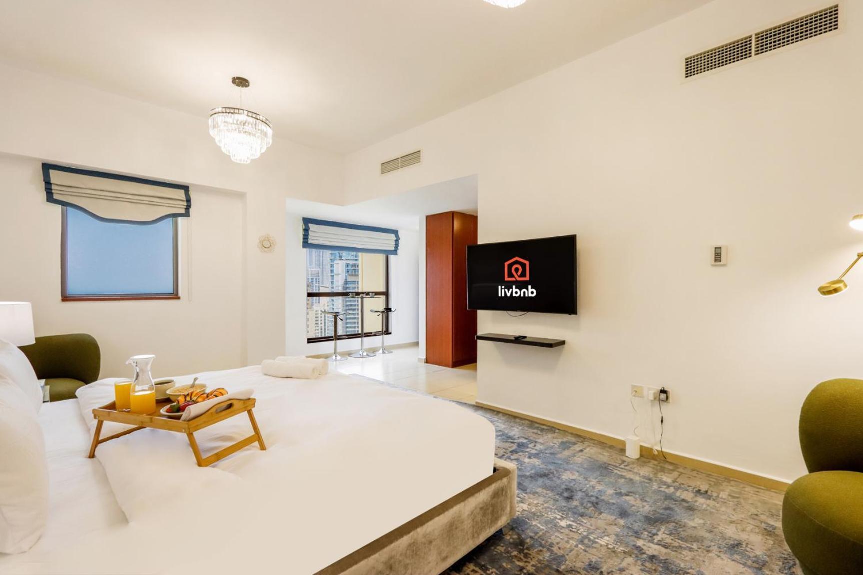 Livbnb - Stunning 1-br W/ Palm & Sea Views In Jbr Dubai