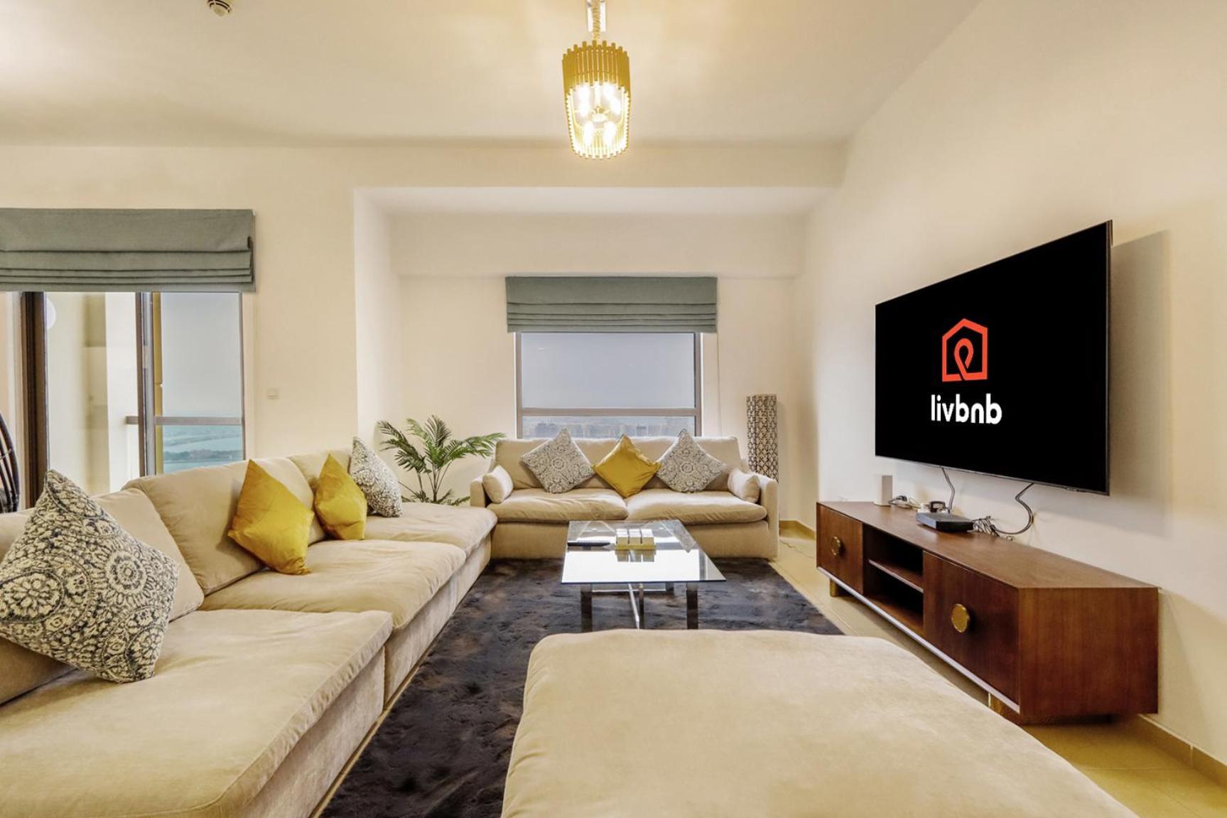 Livbnb - Stunning 1-br W/ Palm & Sea Views In Jbr * Dubai