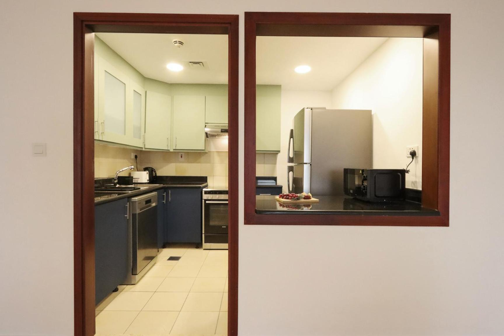 Livbnb - Stunning 1-br W/ Palm & Sea Views In Jbr Apartment