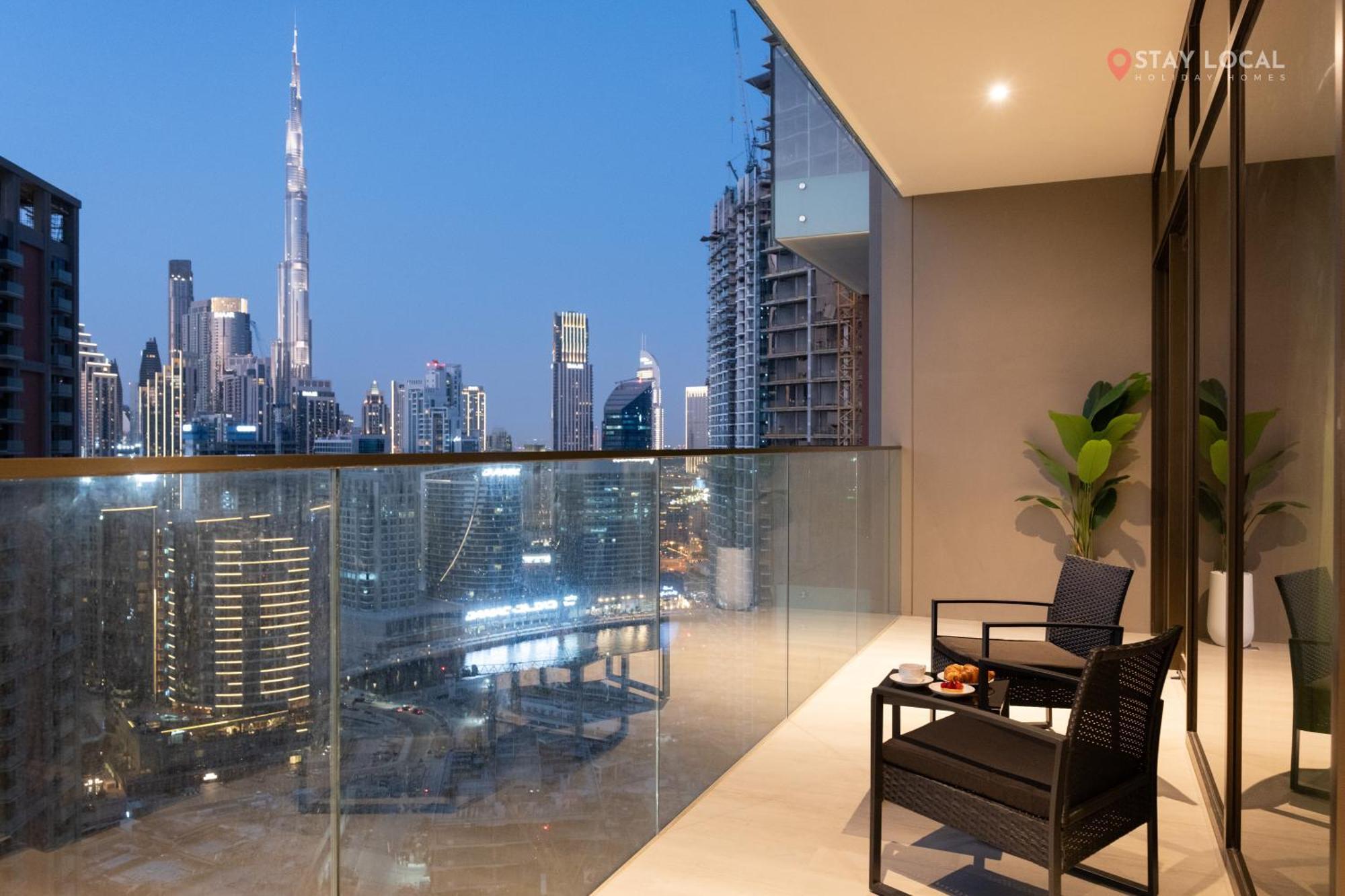 Brand New 1br I In Style I Canal & Burj Khalifa Views Apartment *