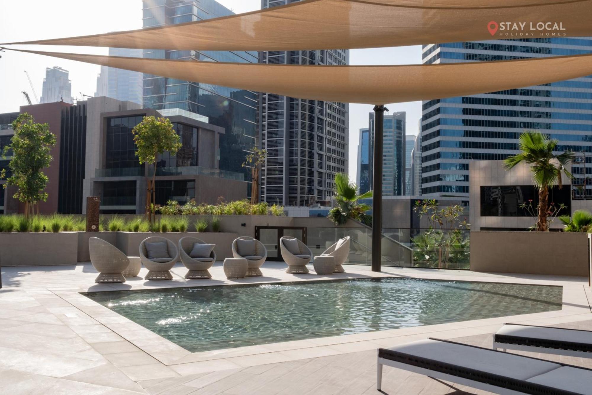Brand New 1br I In Style I Canal & Burj Khalifa Views Apartment *