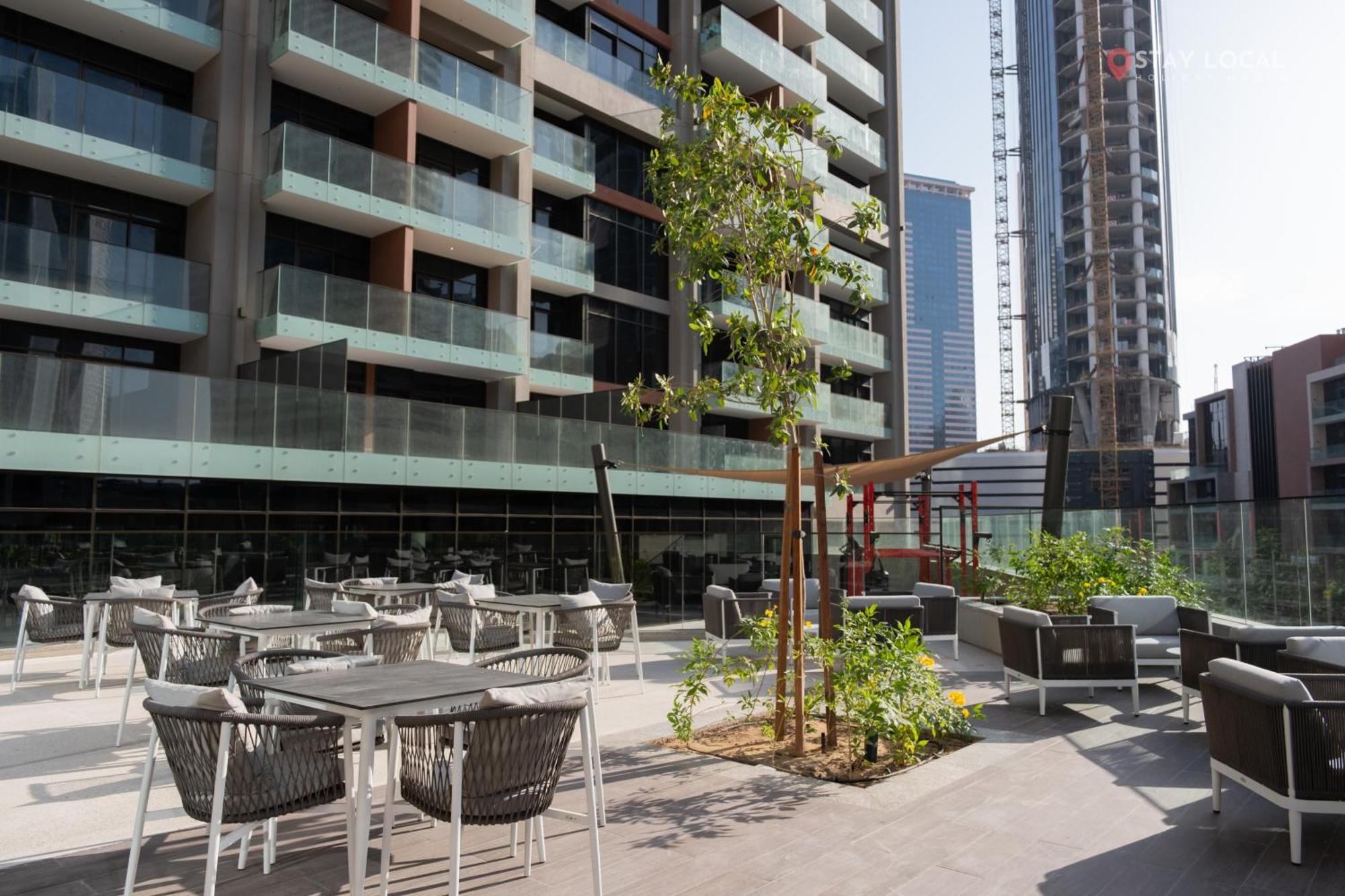 Apartment Brand New 1br I In Style I Canal & Burj Khalifa Views