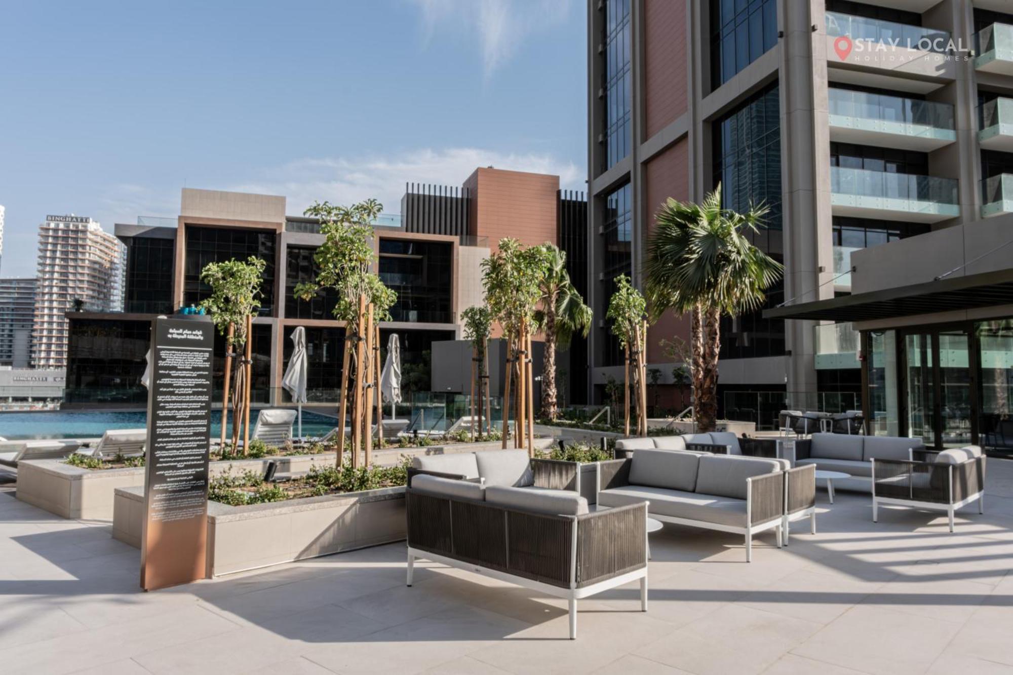 Brand New 1br I In Style I Canal & Burj Khalifa Views Apartment *