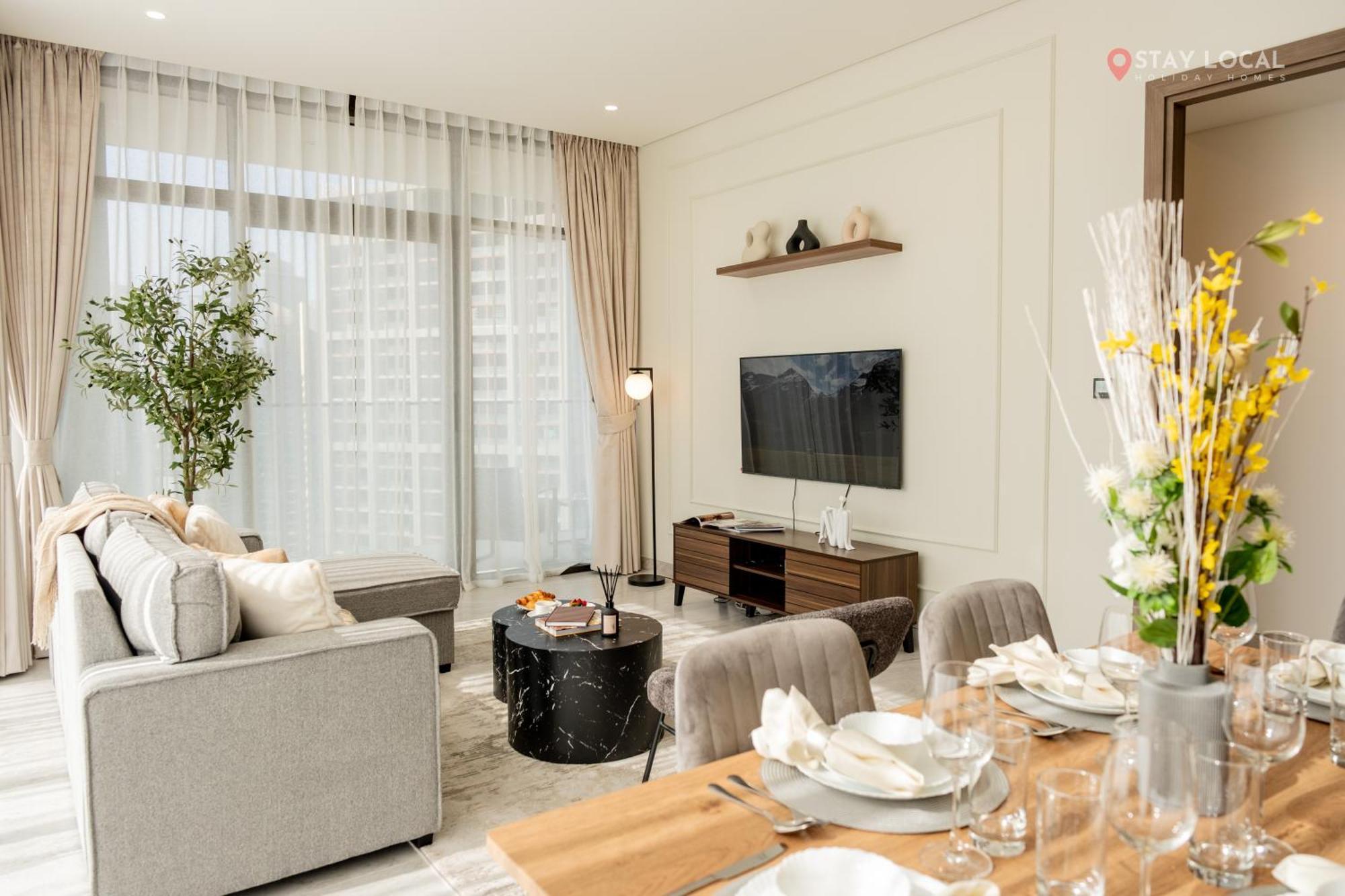 Brand New 1br I In Style I Canal & Burj Khalifa Views Dubai
