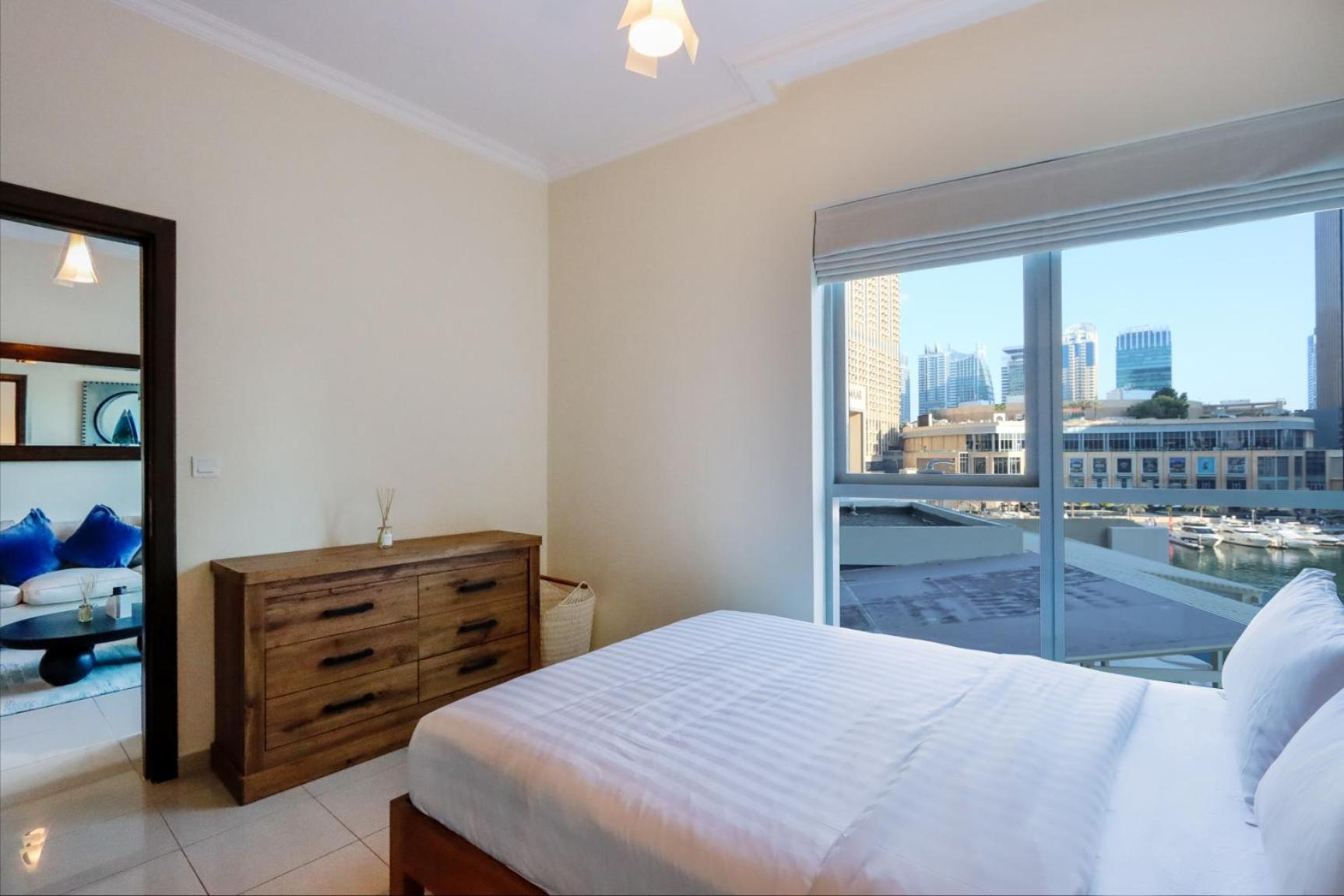 Livbnb- 1br In Marina W/ Direct Marina Walk Access Apartment Dubai