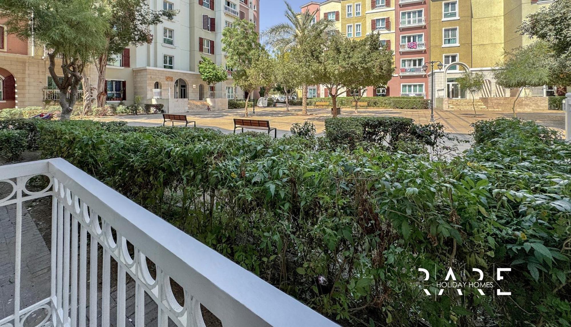 Apartment Rare Homes - Mediterranean Cluster - Near Ibn Battuta Mall - Discovery Garden - Building# Med 100 - Rg13 *