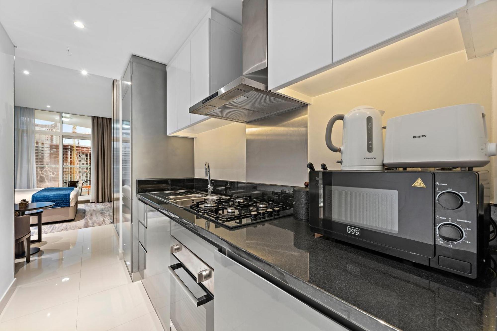 Aliving Luxury Studio At Damac Maison Prive 1007 Apartment