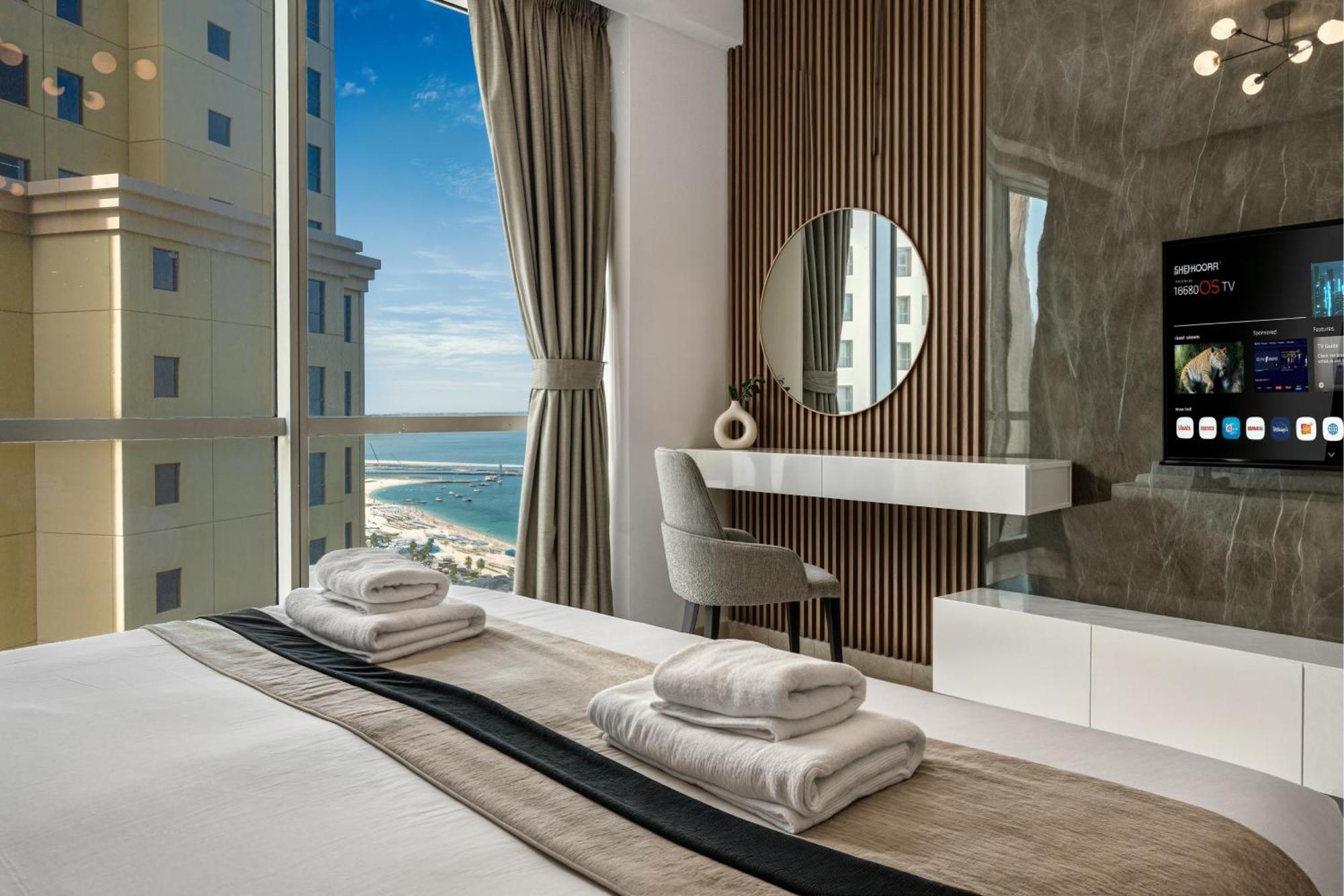 Jbr Grande Living - Stunning Sea View, Pool & Gym Apartment *