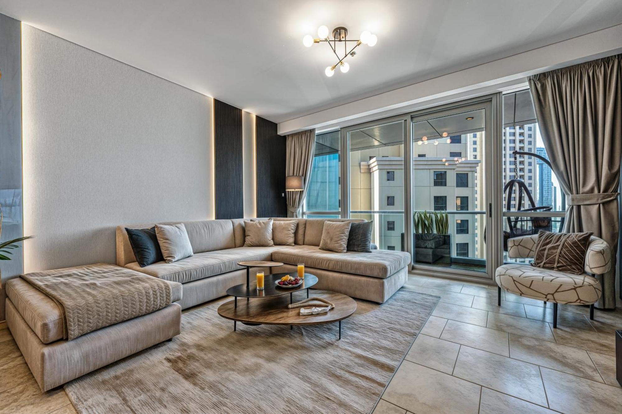 Jbr Grande Living - Stunning Sea View, Pool & Gym
