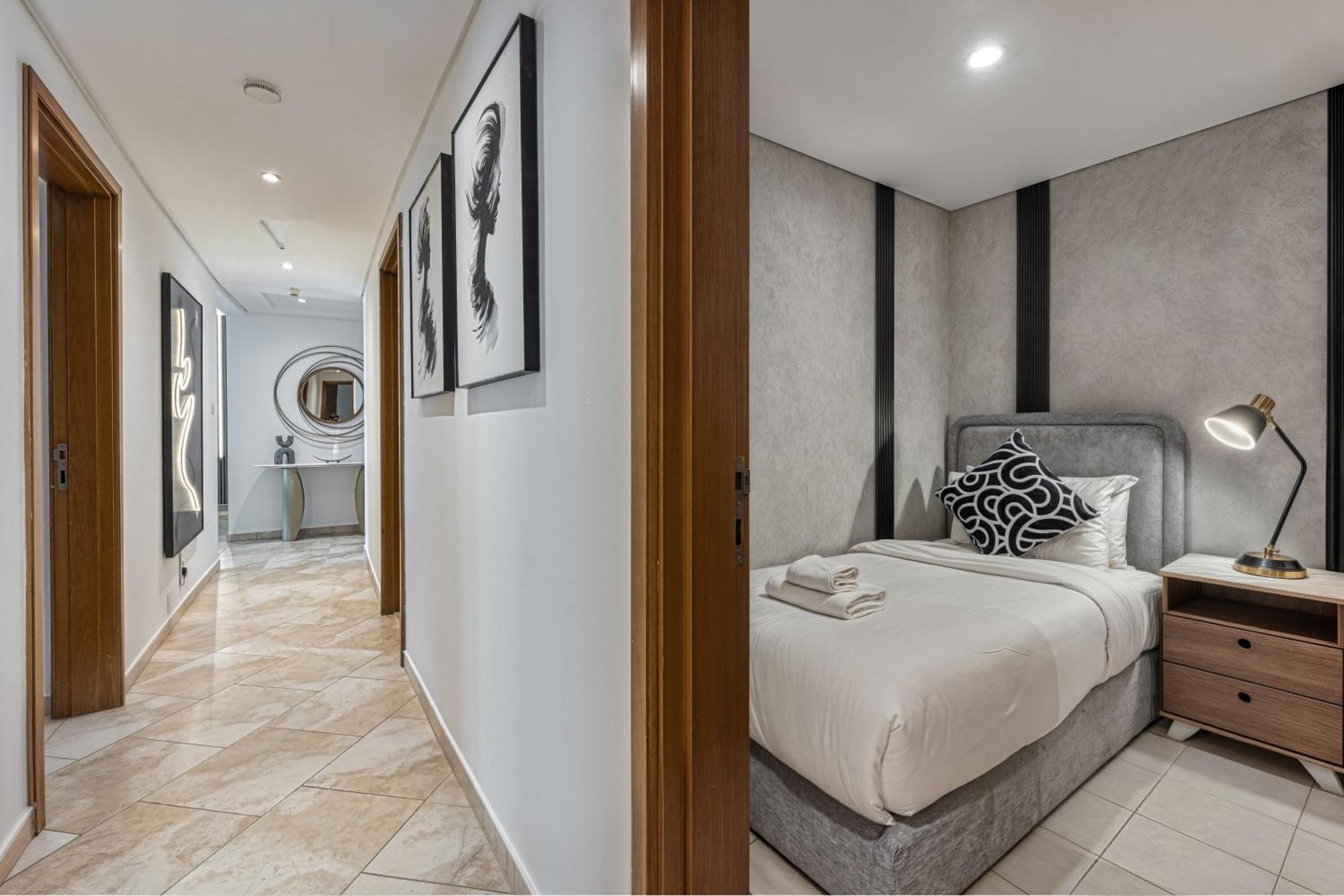 Apartment Jbr Grande Living - Stunning Sea View, Pool & Gym Dubai