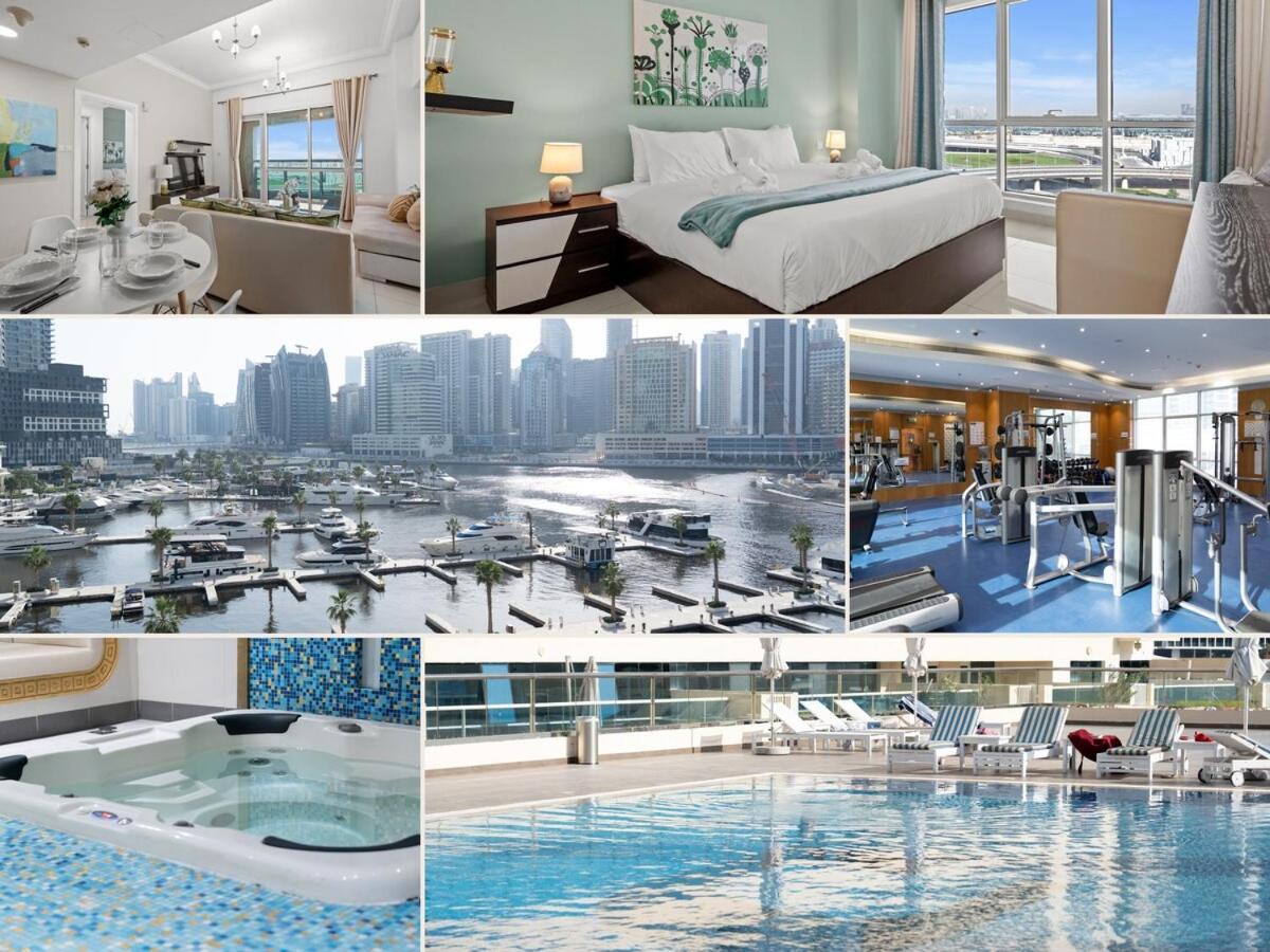 Apartment Business Bay By Stayinhomes - 10 Mins Burj Khalifa - 1bed - Parking - Pool - Gym