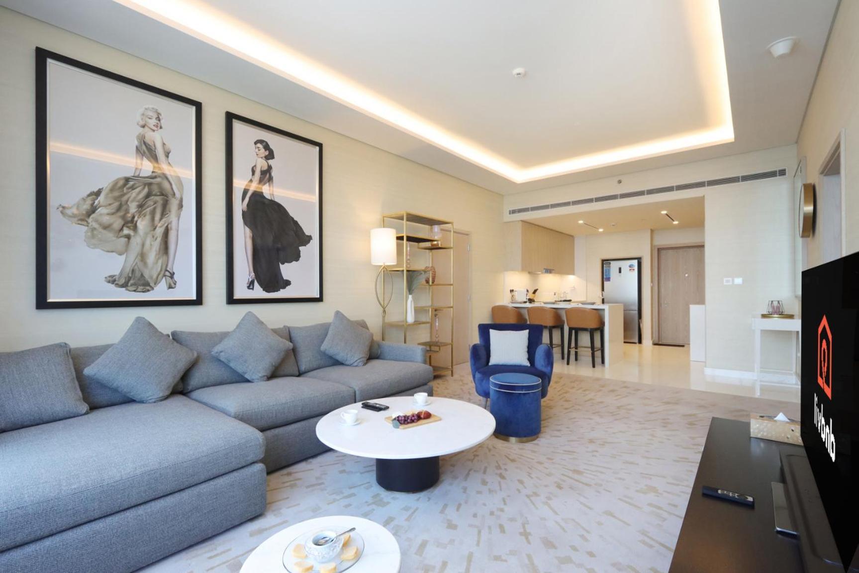 Livbnb - 1br W/ Sea View In Palm Tower * Dubai
