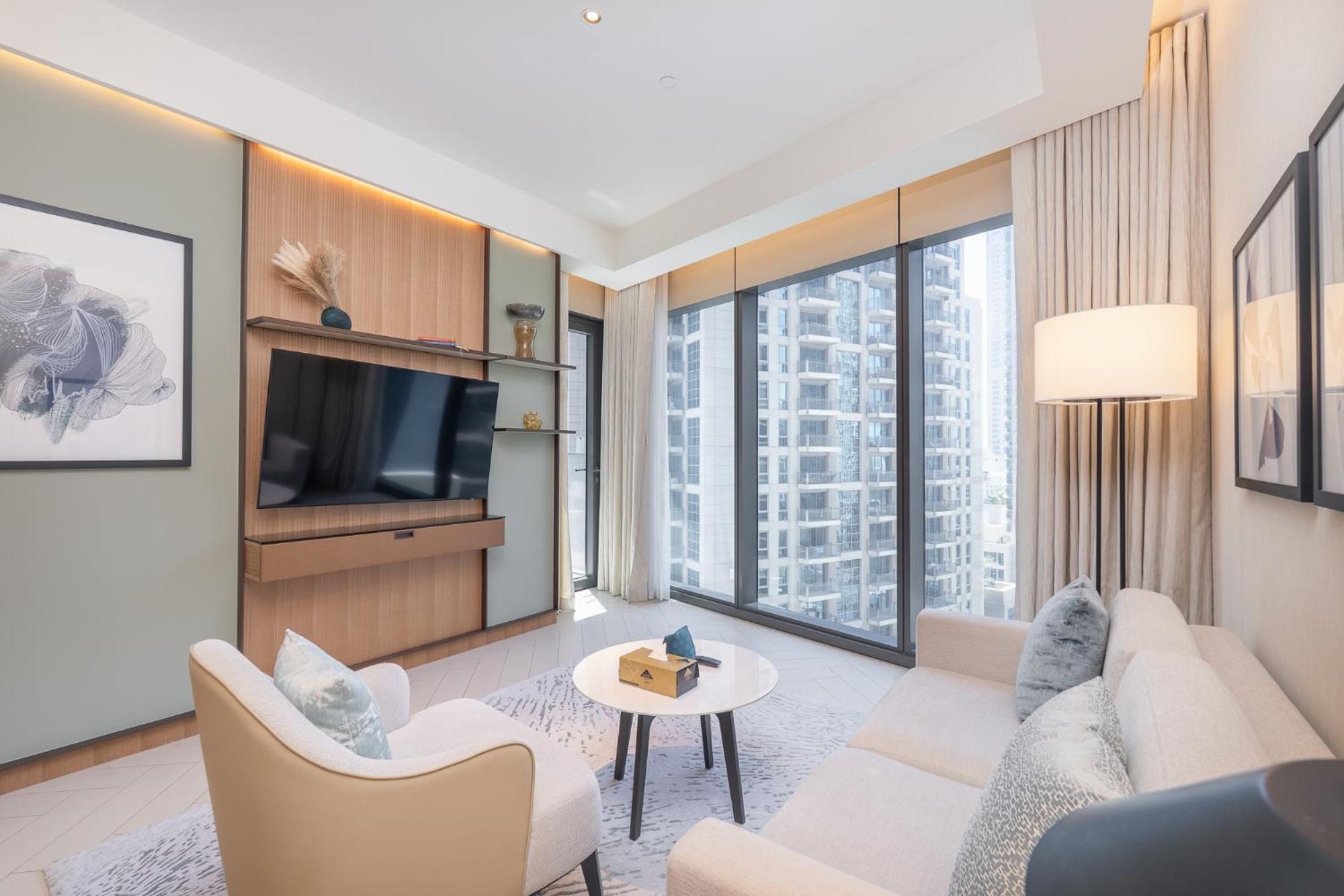 Address Residences Opera - Burj Khalifa Views 2 & 3-bedroom 1 Minute Walk To Burj Khalifa, Mall, Fountain By Heaven Crest * Dubai