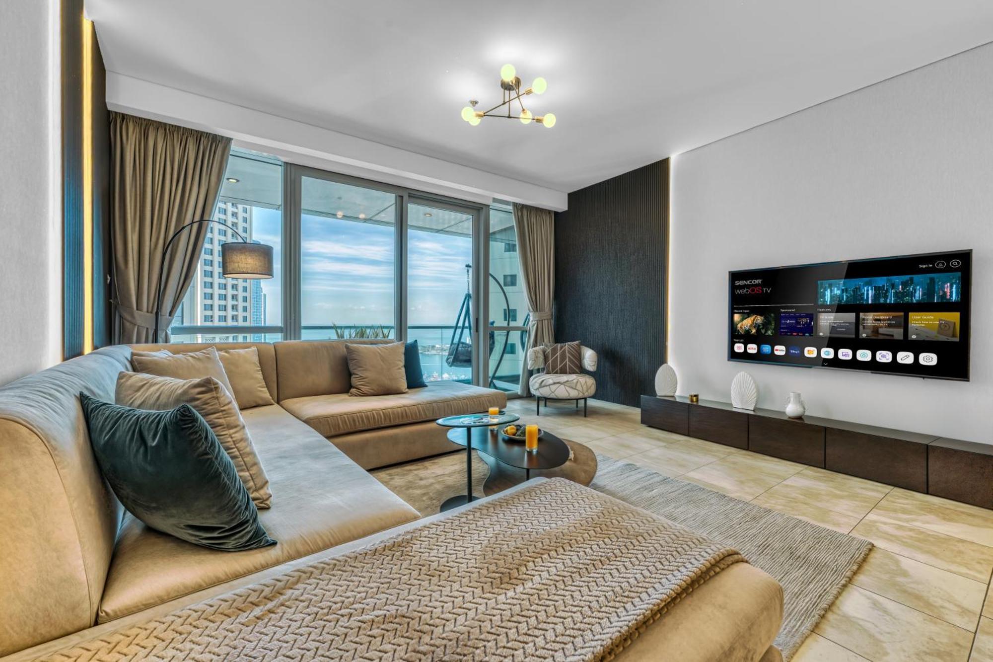Jbr Grande Living - Stunning Sea View, Pool & Gym