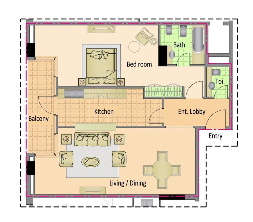Nojoum Llc Aparthotel Dubai