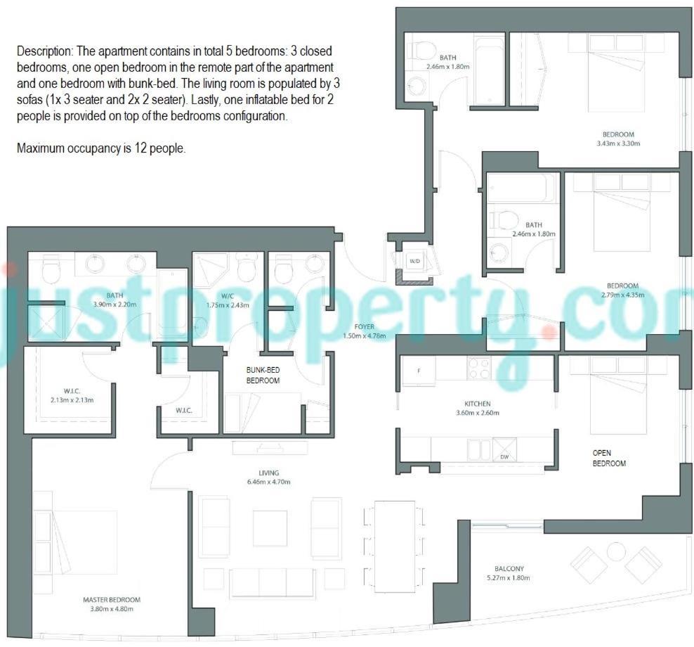 Apartment Elite Royal - Burj Residences T7 - President *
