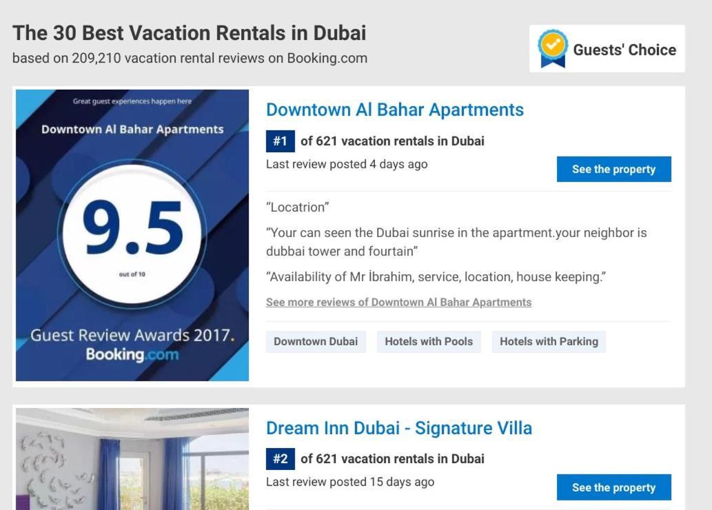Downtown Al Bahar Apartment Dubai