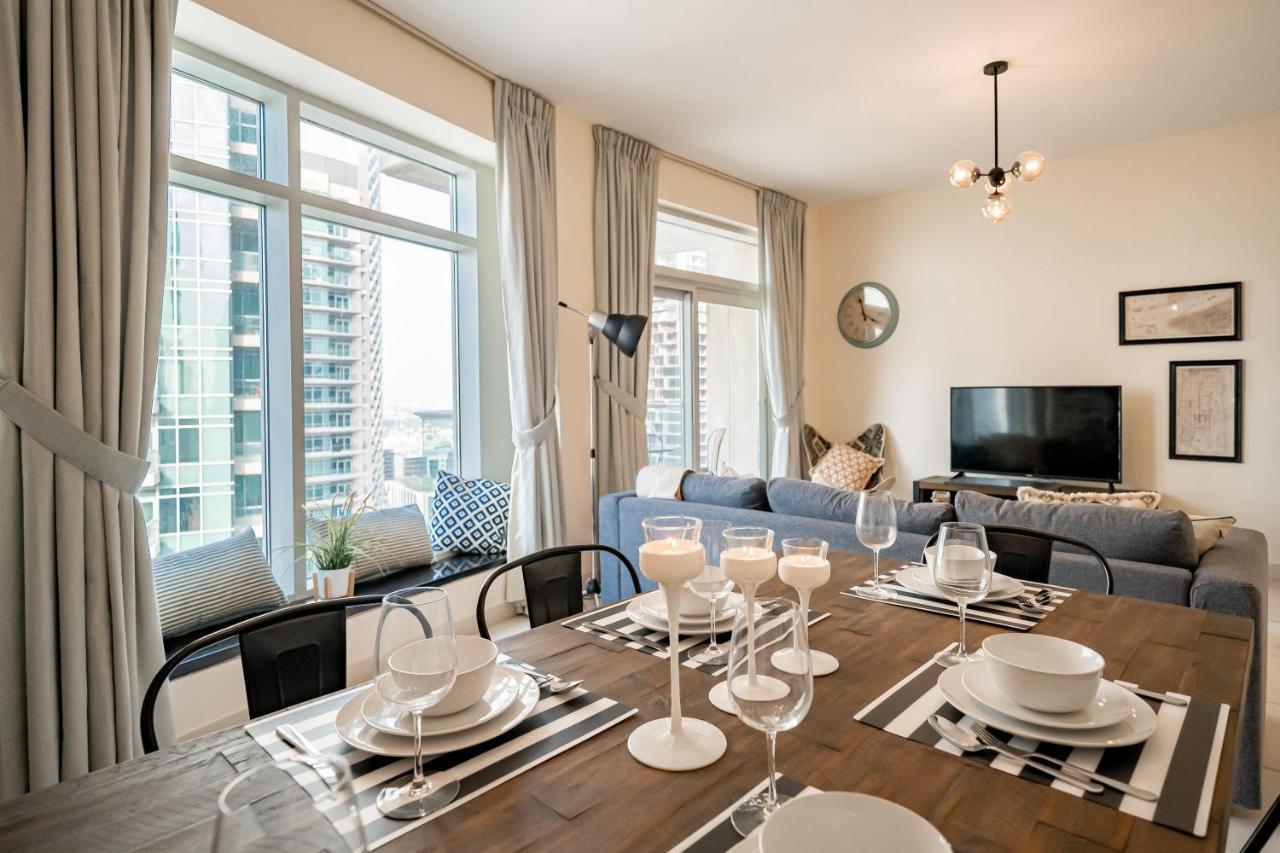 Higuests - Designer Apt With Panoramic View Near Burj Khalifa Apartment *