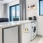 Fully Furnished Studio In Jvc, Hosted By Desert City Stays