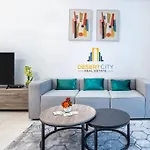 Fully Furnished Studio In Jvc, Hosted By Desert City Stays