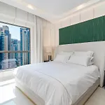 Usmans 4Bdrm Apartment Sea View Direct Beach Access Fully Serviced Jbr