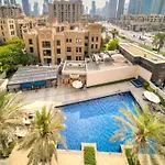 Golden Homes Burj Khalifa View Yansoon 1Br Heart & Soul Old Town Beside Dubai Mall Burjh Khalifa