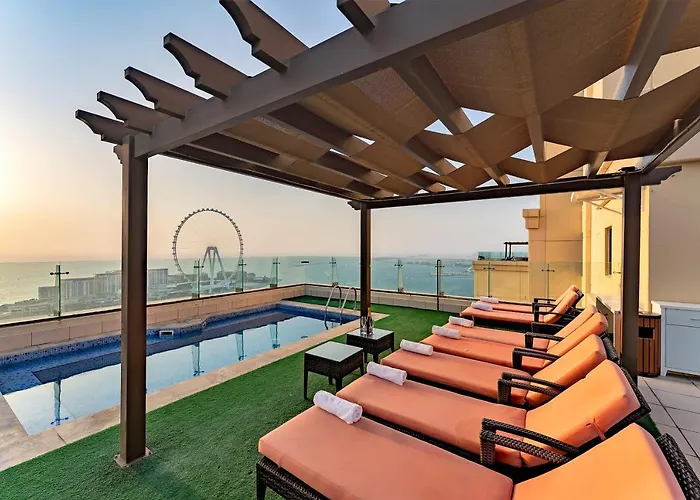 Jbr Penthouse With Terrace Pool