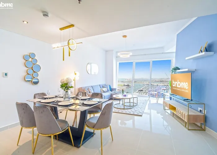 Bnbmehomes - Charming 2Br In Dubai Marina With Sea View -1901