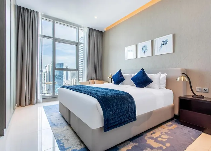 The S Holiday Homes Canal View Studio And One Bedroom Apartments, Damac Maison Prive