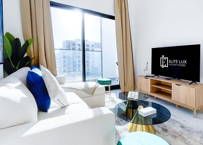Elite Lux Holiday Homes - Luxe Gardenia 2Br Haven In Arjan Dubai